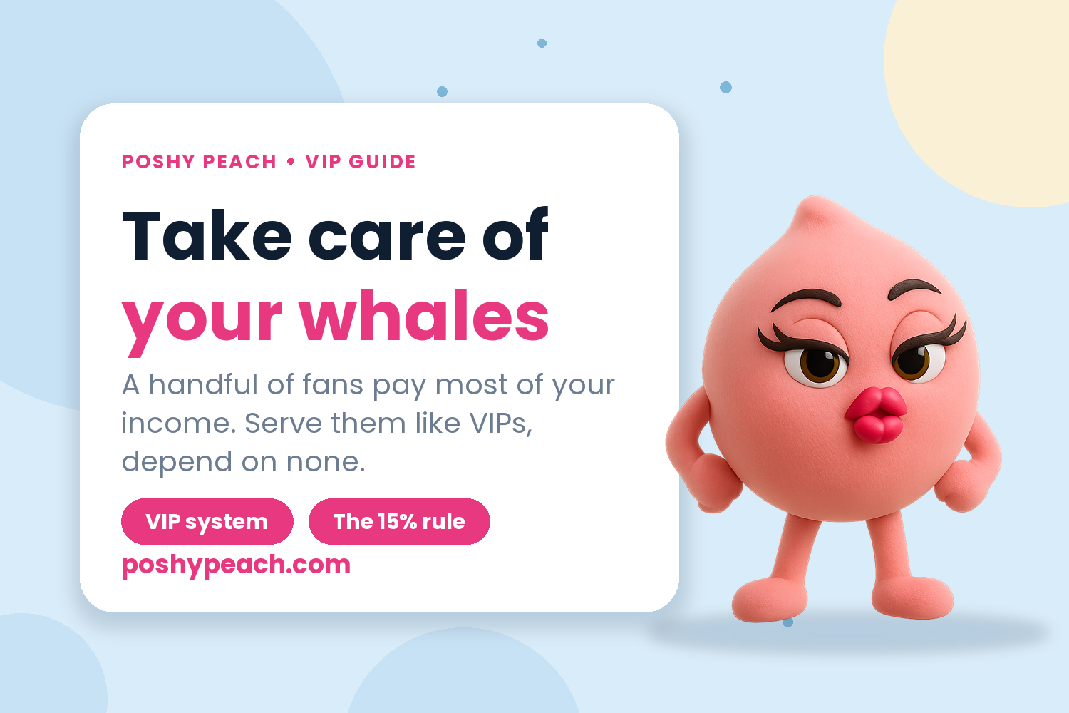 OnlyFans Whales: How to Find, Keep, and Never Depend On Your Biggest Spenders