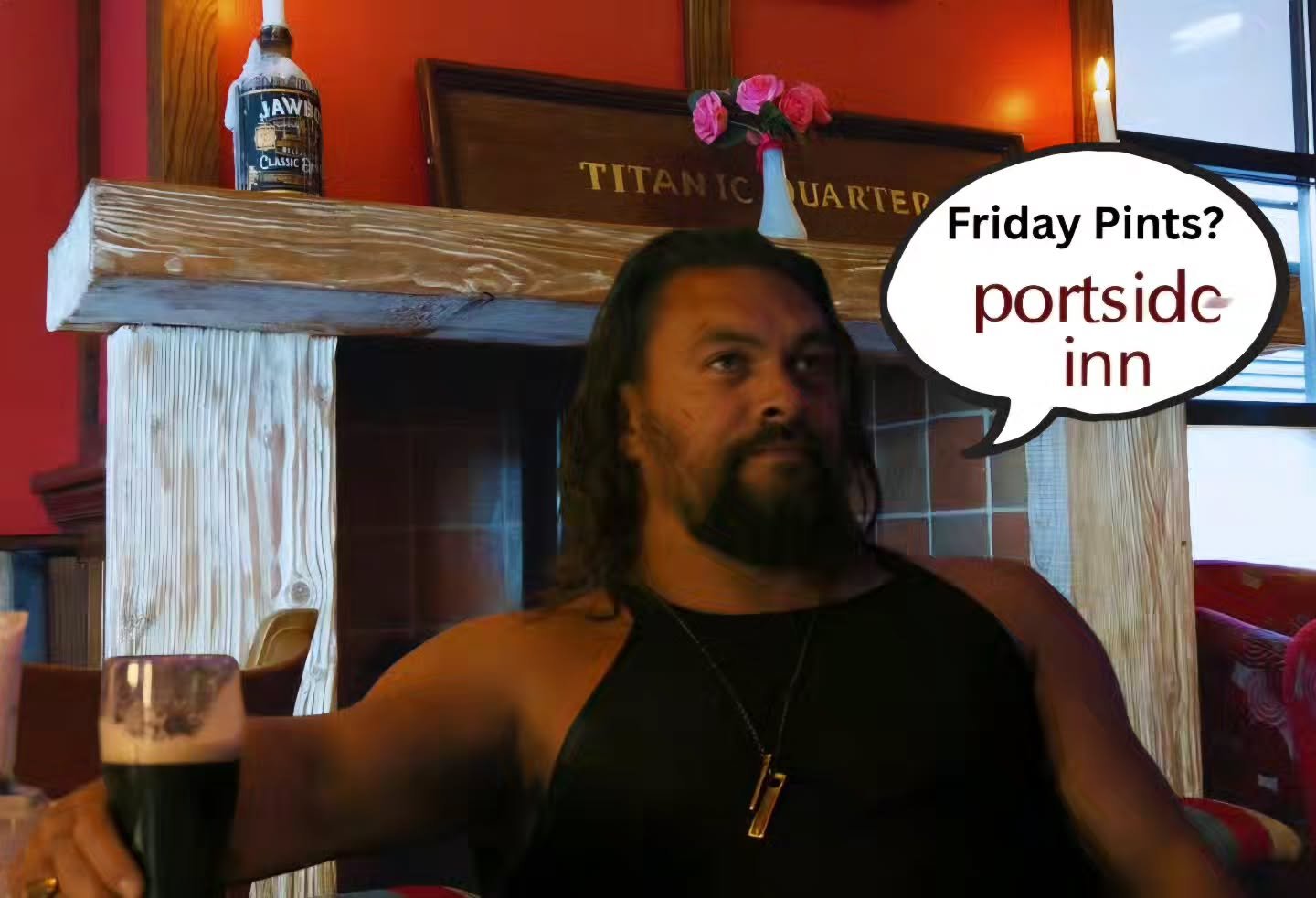 We can officially confirm, this photo is not AI Generated...
Come on down and get your Friday pints (or prosecco) with us. 
Food served until 9pm