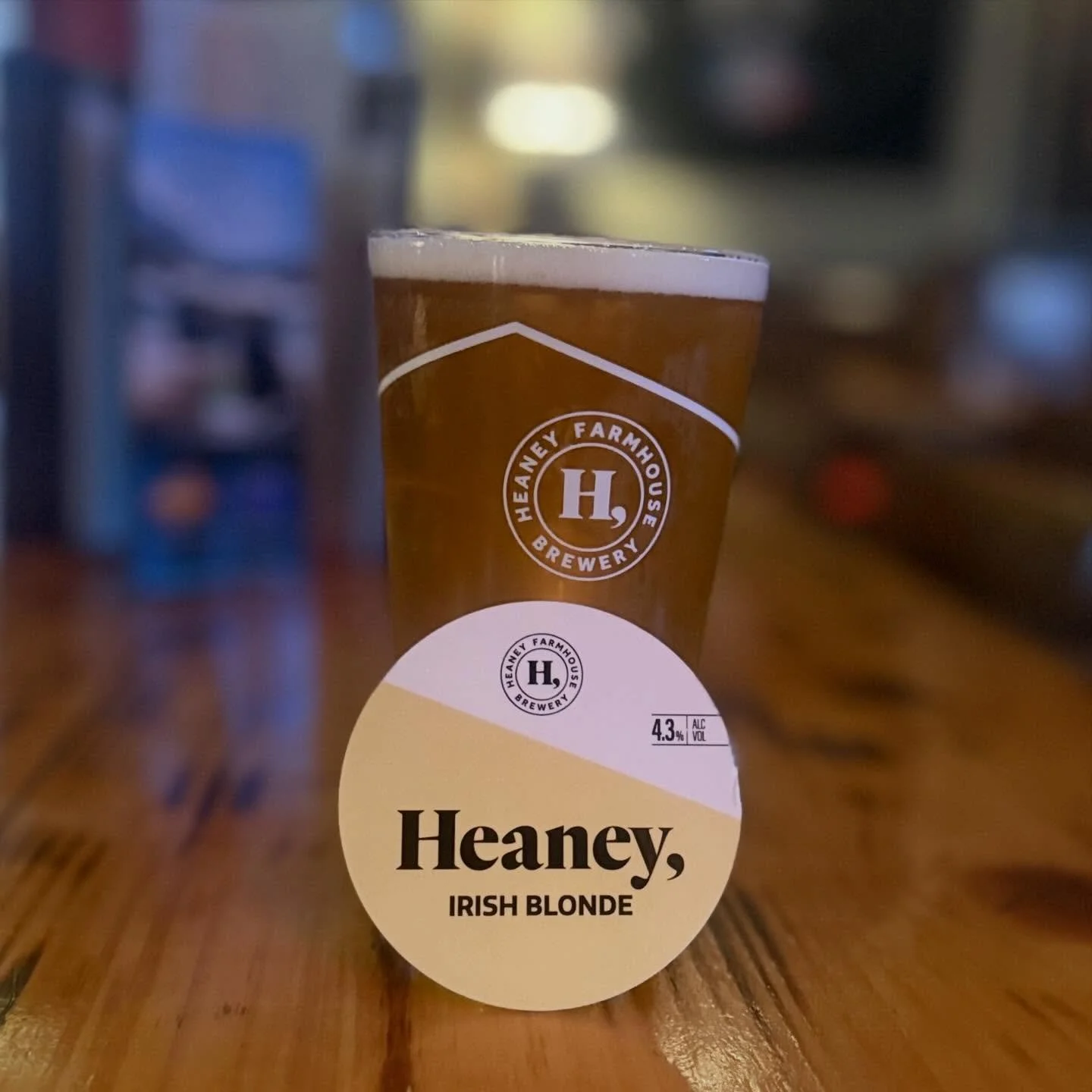 🍻 New craft tap in!
Who doesn&rsquo;t love an Irish blonde?

If you fancy something a bit more interesting than a standard lager, this one&rsquo;s a grand choice. Crisp and refreshing with a bittersweet finish, a touch fruitier than a lager and easy
