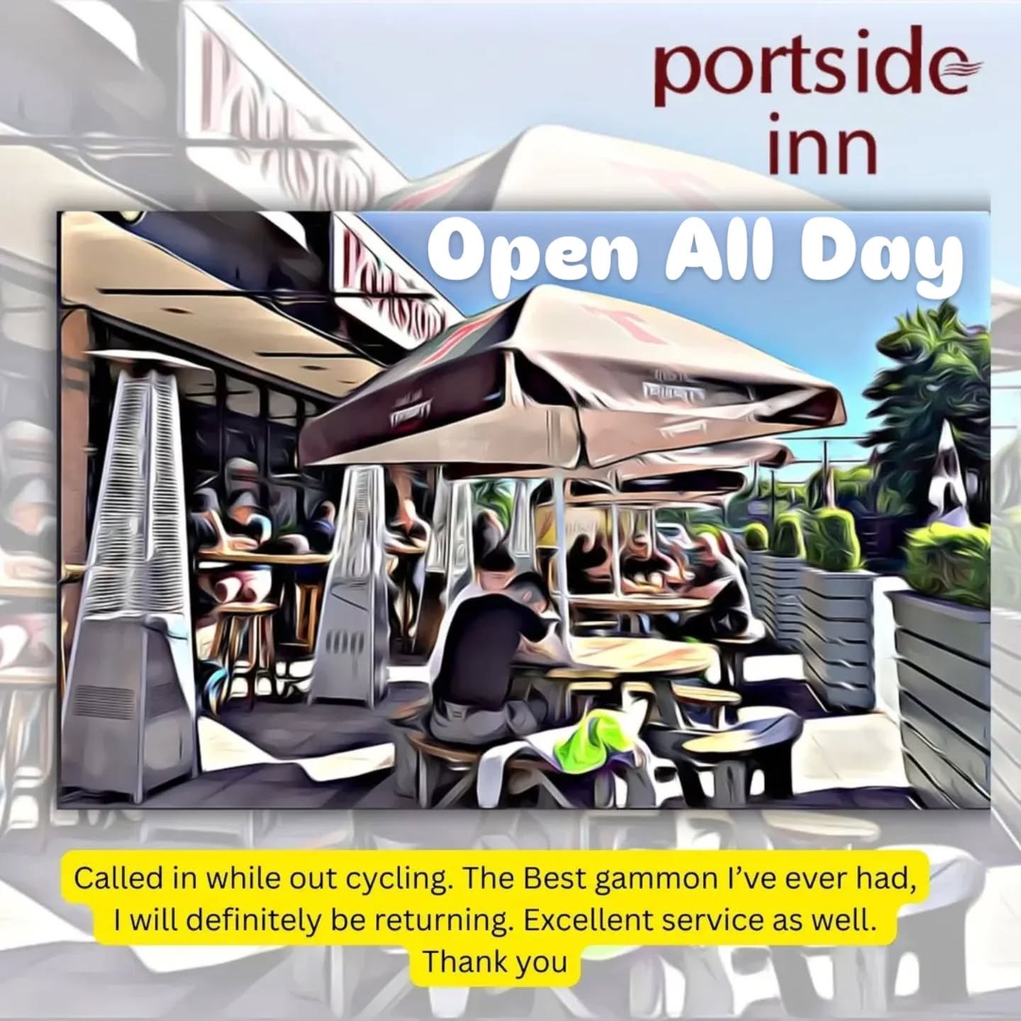 Bank Holiday Monday!
The perfect spot for the Sunshine, take a cycle or walking pit stop with us. 
Dog friendly, Craft Beers and tasty pub grub.