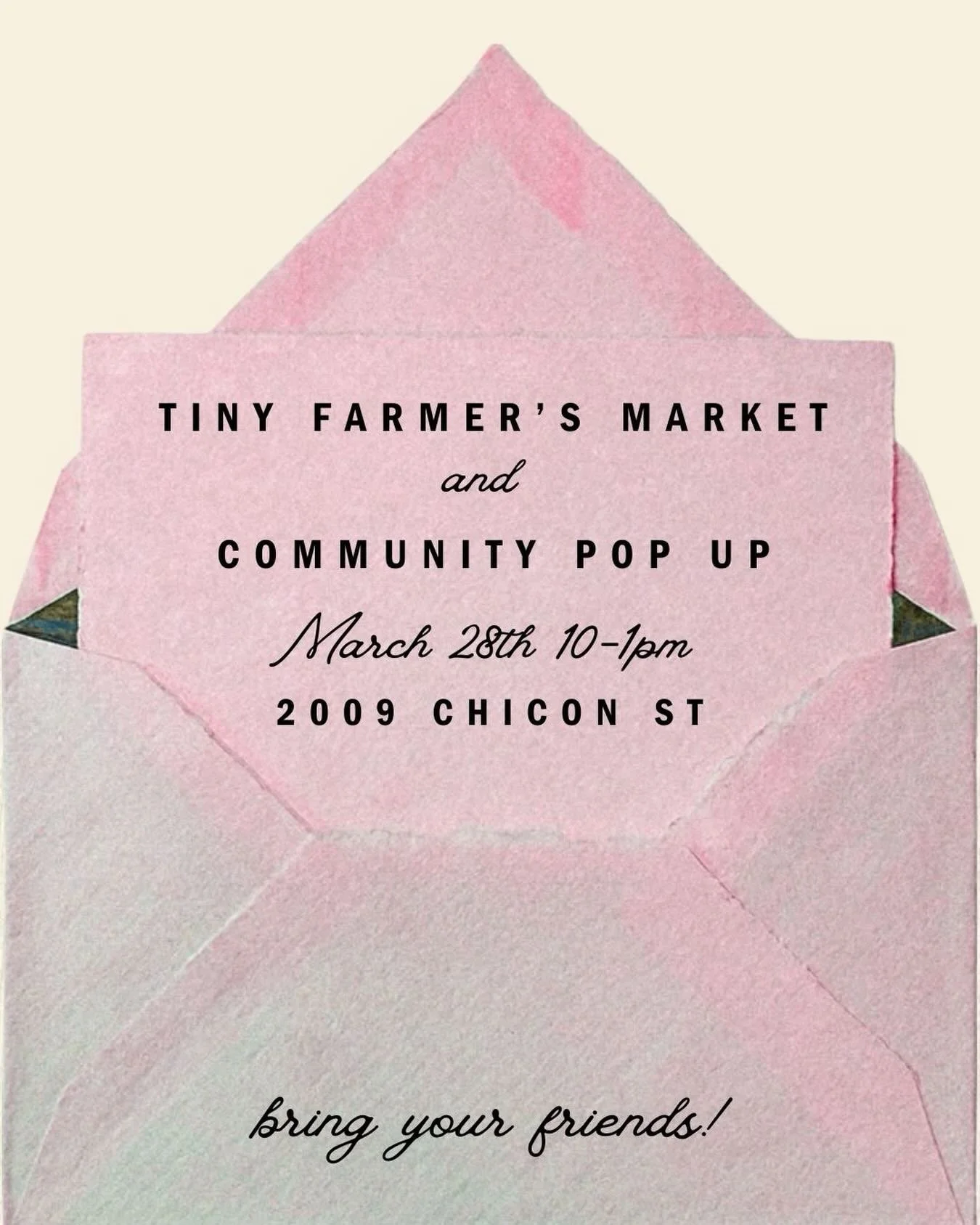 We&rsquo;re back babyyyyy! Catch y&rsquo;all at our favorite community event @tinyfarmersmarket 🍅 on March 28th! We&rsquo;ve got some goodies in the works and can&rsquo;t wait to share them all with you &hearts;️ Let us know in the comments if you&r