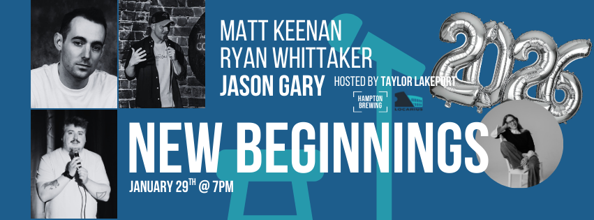 "New Beginnings" Stand-up Comedy Show @ Hampton Brewing
