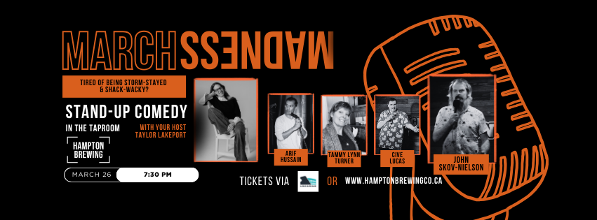 March Madness: Stand-Up Comedy @ Hampton Brewing