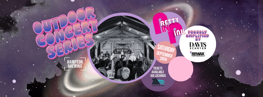 Outdoor Concert Series: Pretty in Pink — Back by Popular Demand ⭐