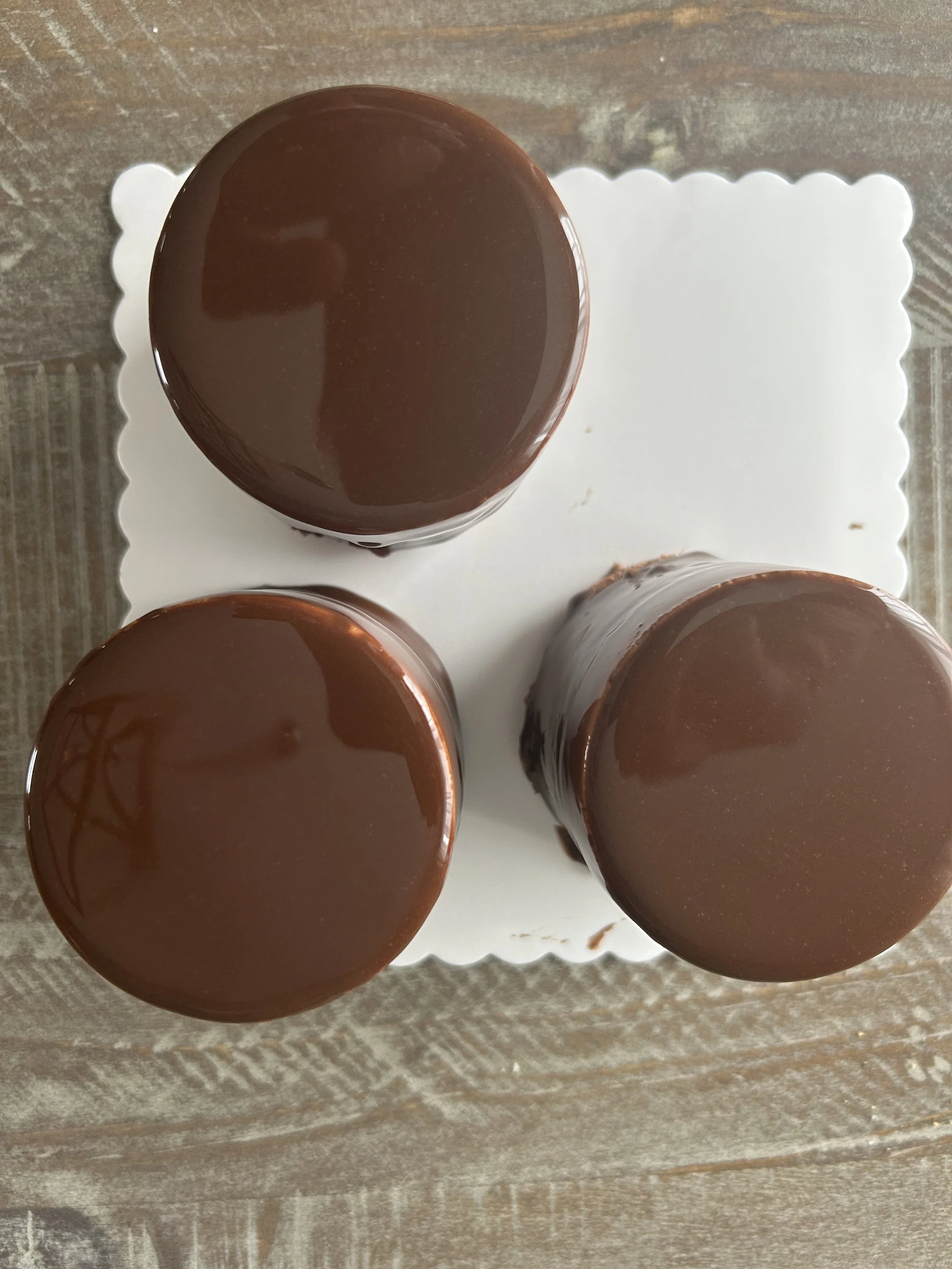 Chocolate Raspberry Entremets *V
