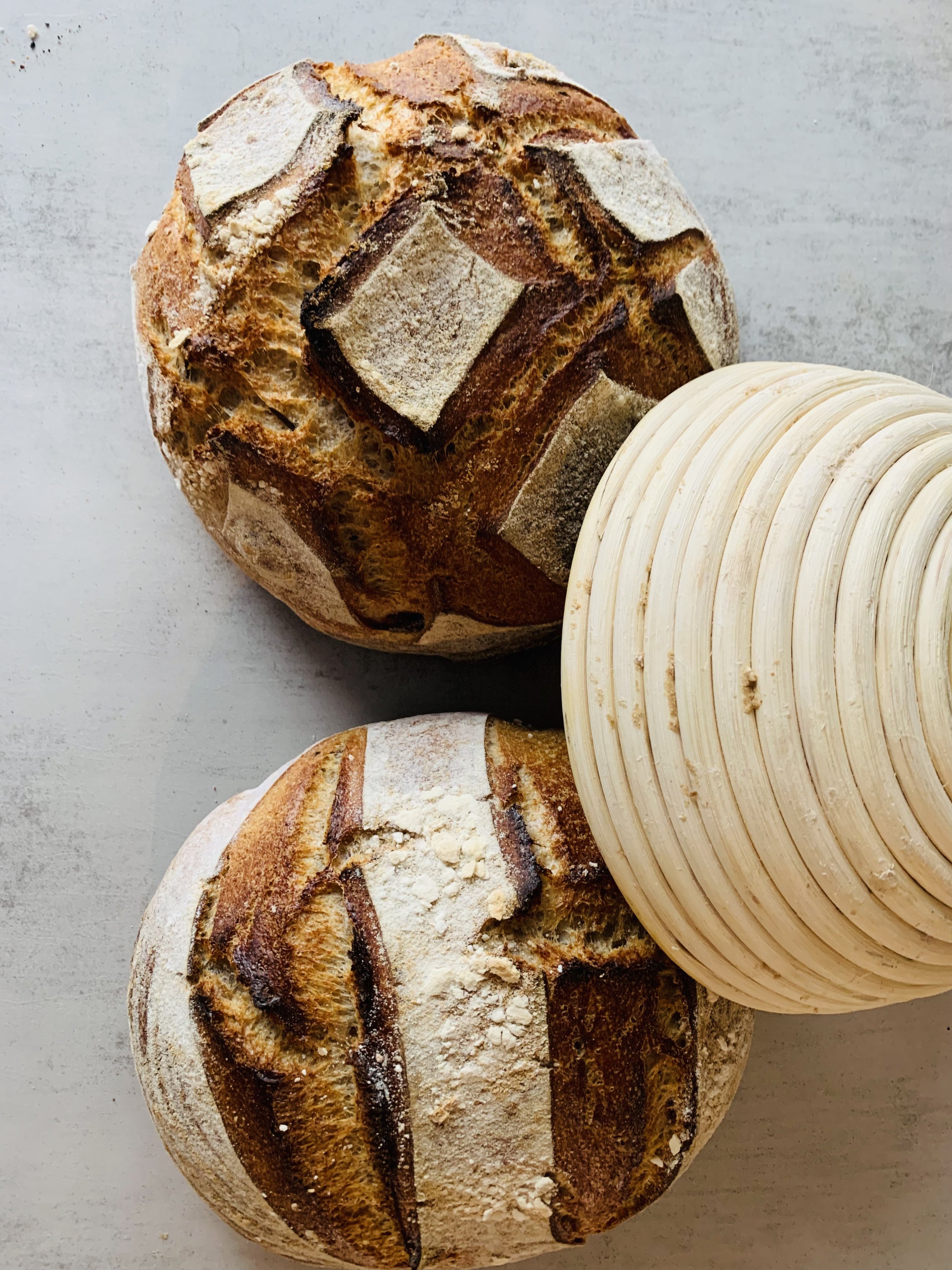 Artisan sourdough bread