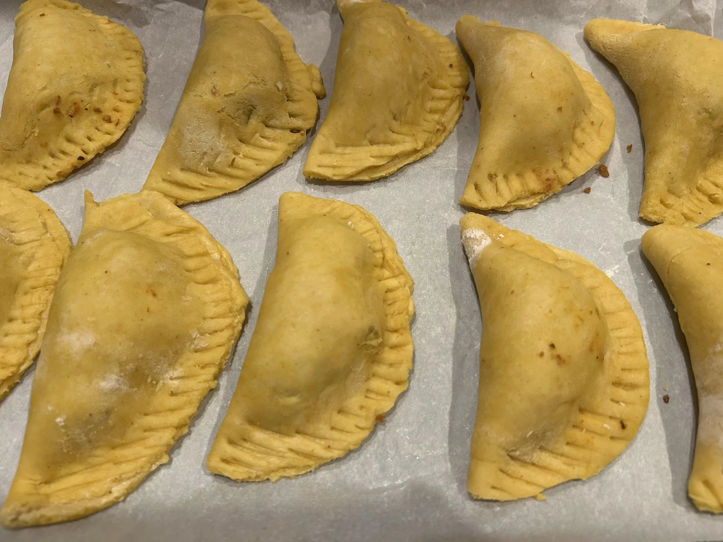 6 Jamaican Patties