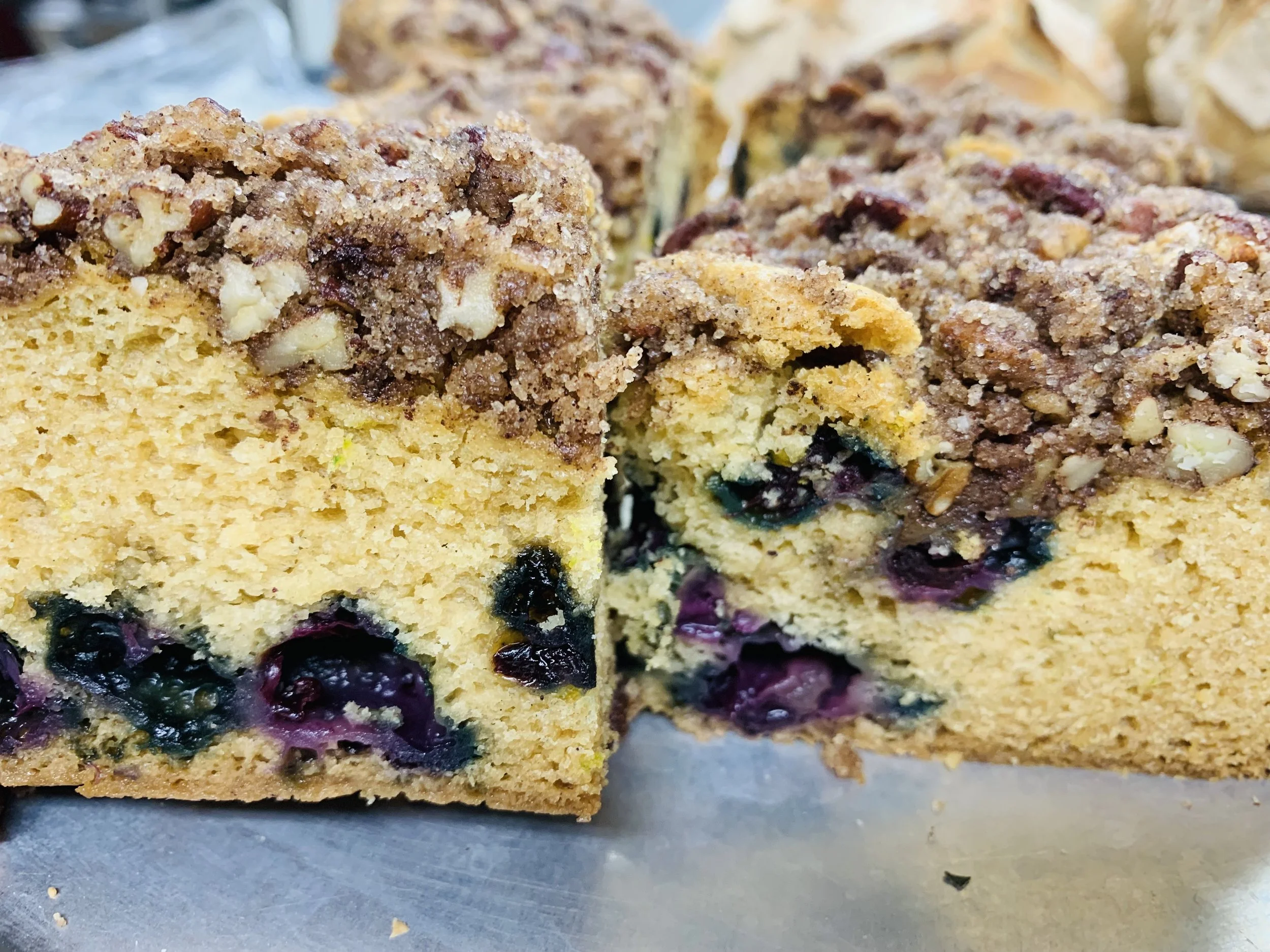 Raspberry Coffee Cake