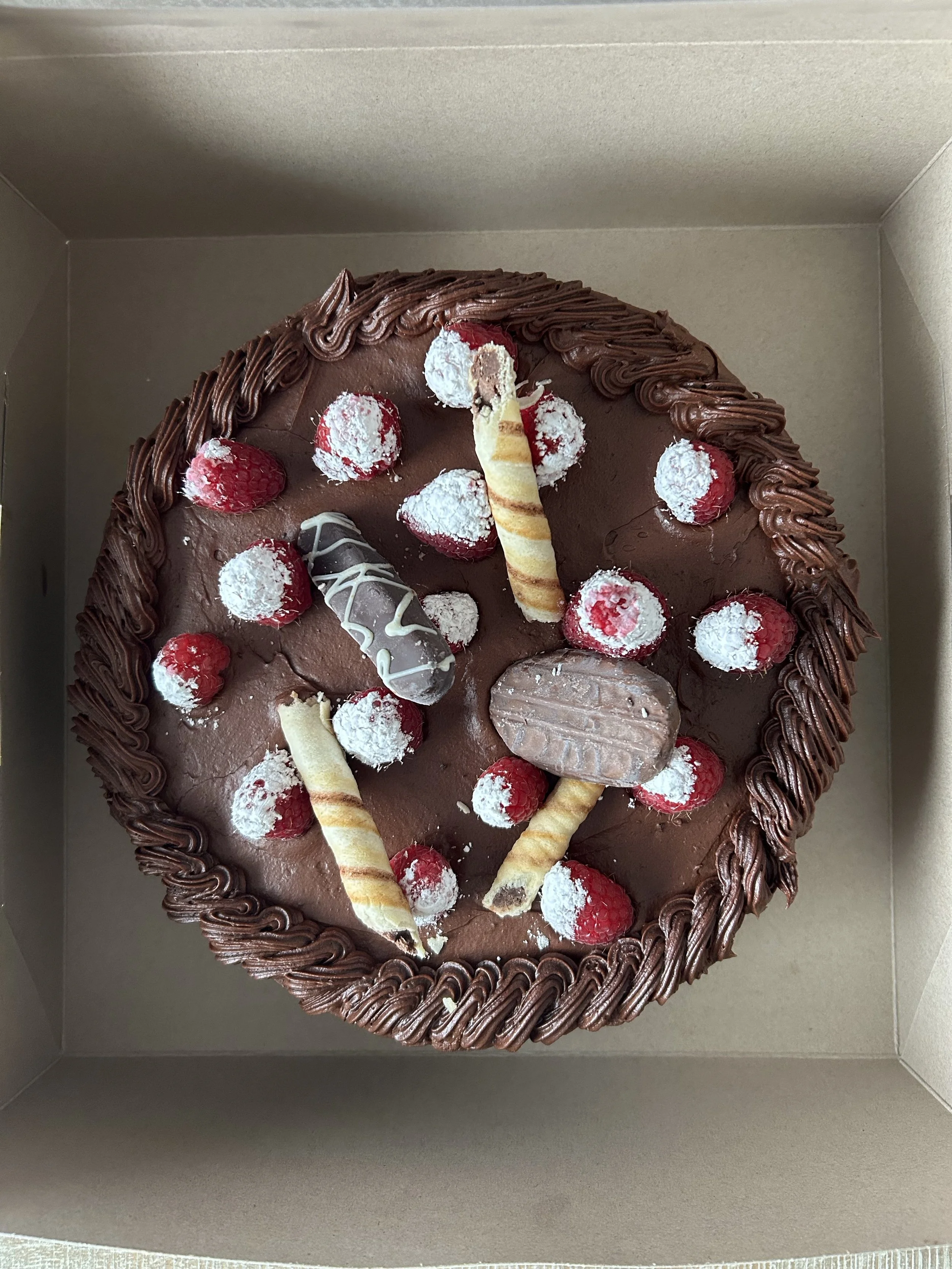 Chocolate Raspberry Cake