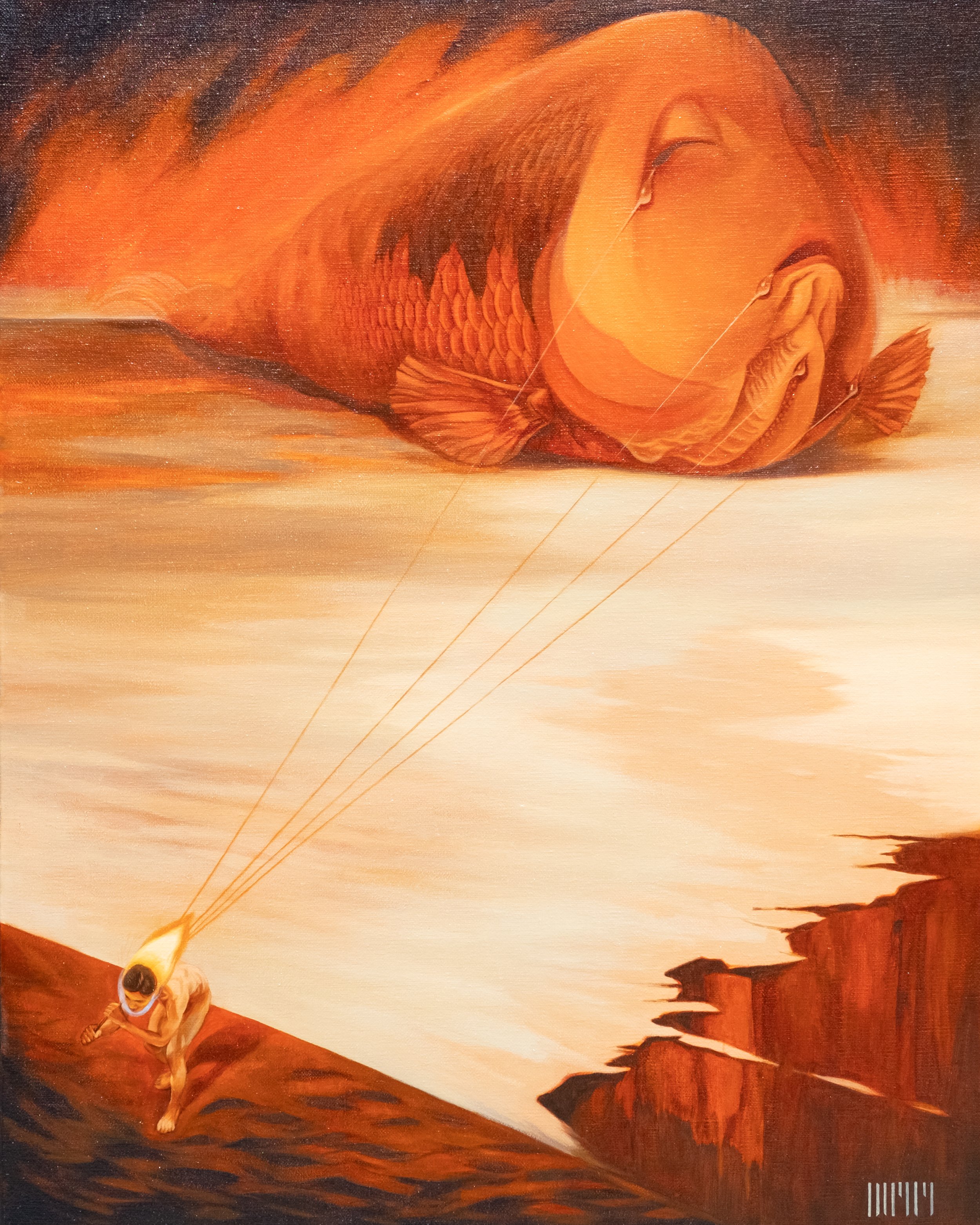 Ego, 2025. Oil on canvas - 80 x 100cm