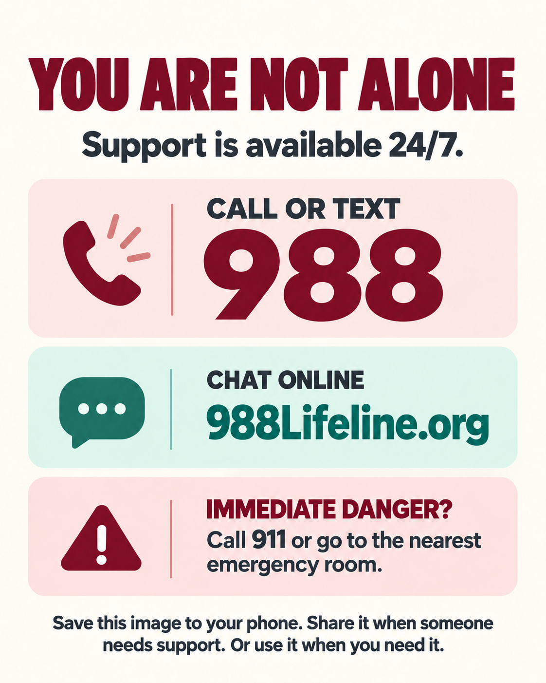 Suicide Prevention Starts With Connection