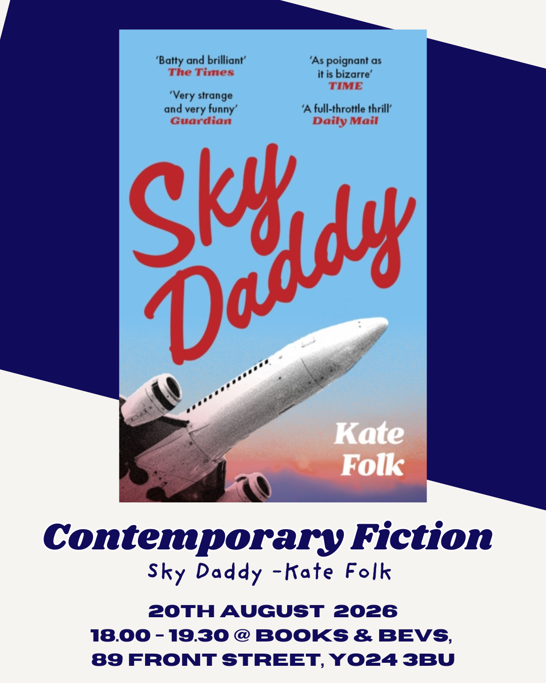 Contemporary Fiction Book Club - 20th August