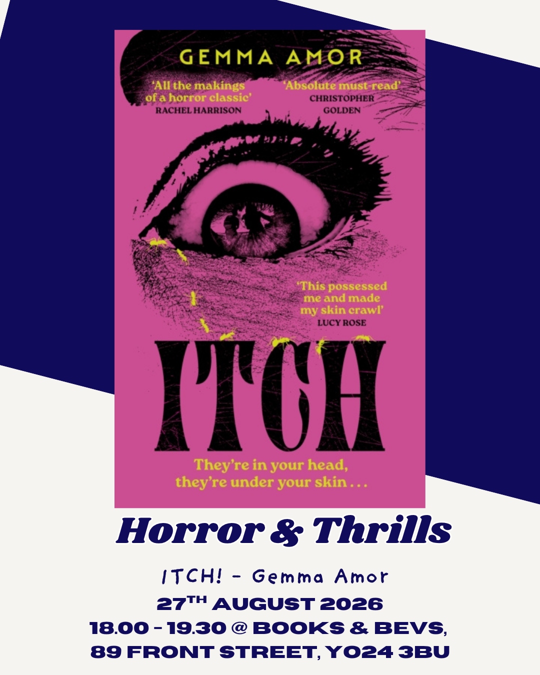 Horror & Thrills Book Club -  27th August 2026