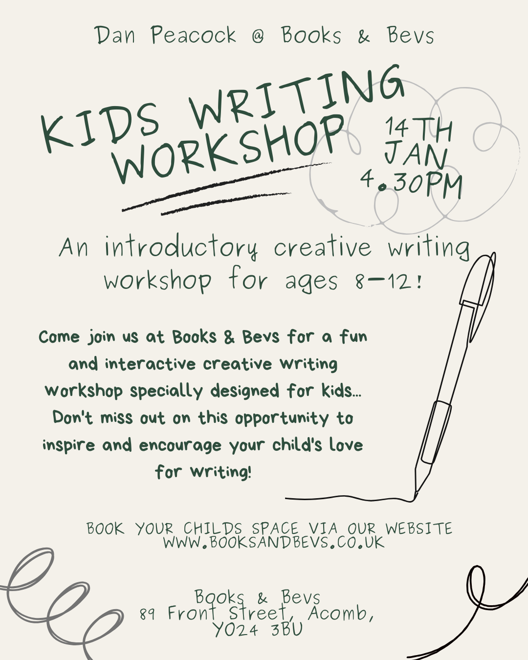 Kids Writing Workshop