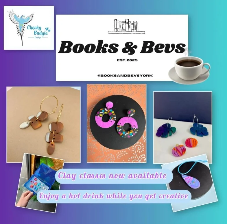 Polymer Clay Jewellery Class - Hosted by Cheeky Budgie Design