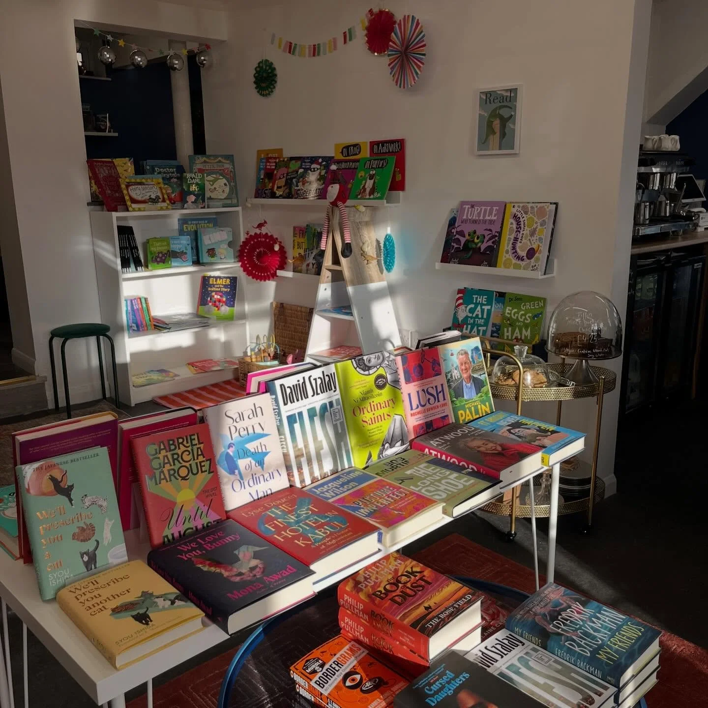 we&rsquo;ve been open for 1 month today! 🎉ironically it&rsquo;s Monday, which is the only day of the week we close, BUT we are back tomorrow at 10am&hellip;  and our fantastic neighbours across the road @acombexplorelibrary are back open today after