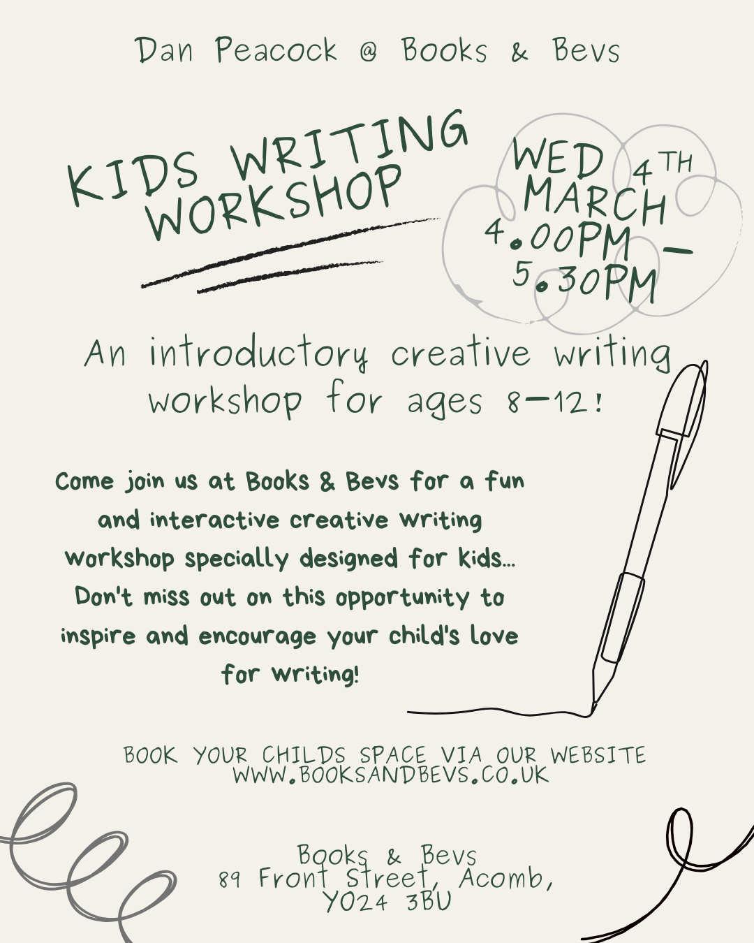 Kids Writing Workshop