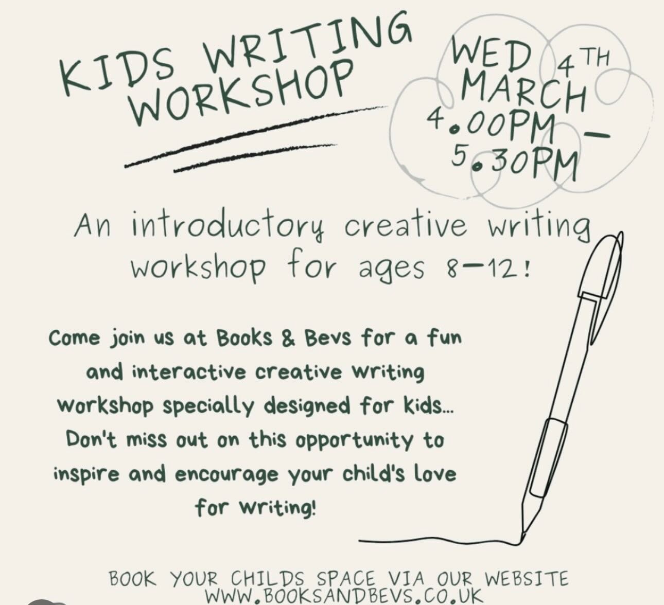 A reminder that on Wednesday 4th March, 4pm-5.30pm @dan.peacock.writer is back with another creative writing session for kids aged 8-12!

The first session back in January was great fun and resulted in a lovely (not entirely factually accurate) poem 