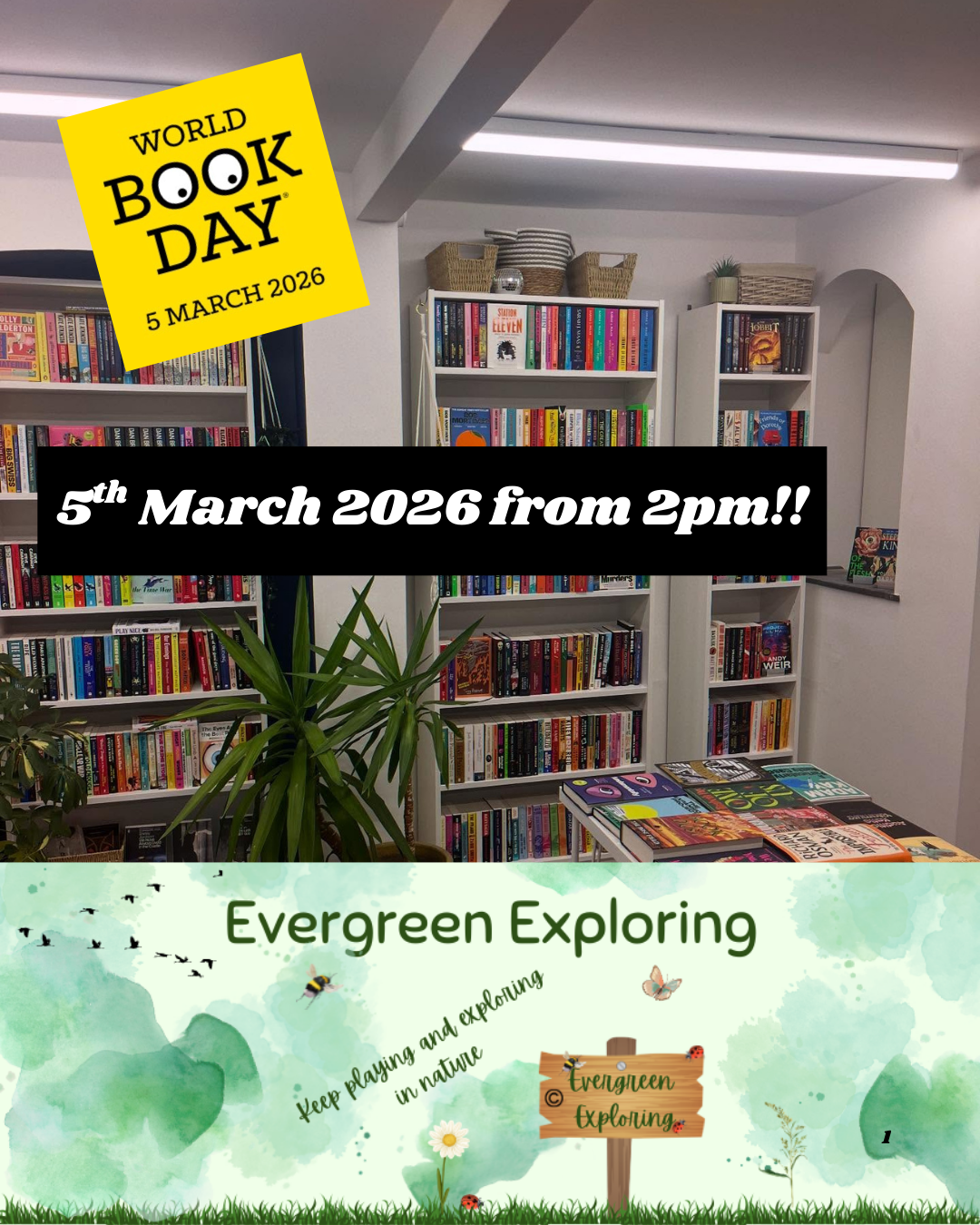 World Book Day 2026: Love Nature, Love Books