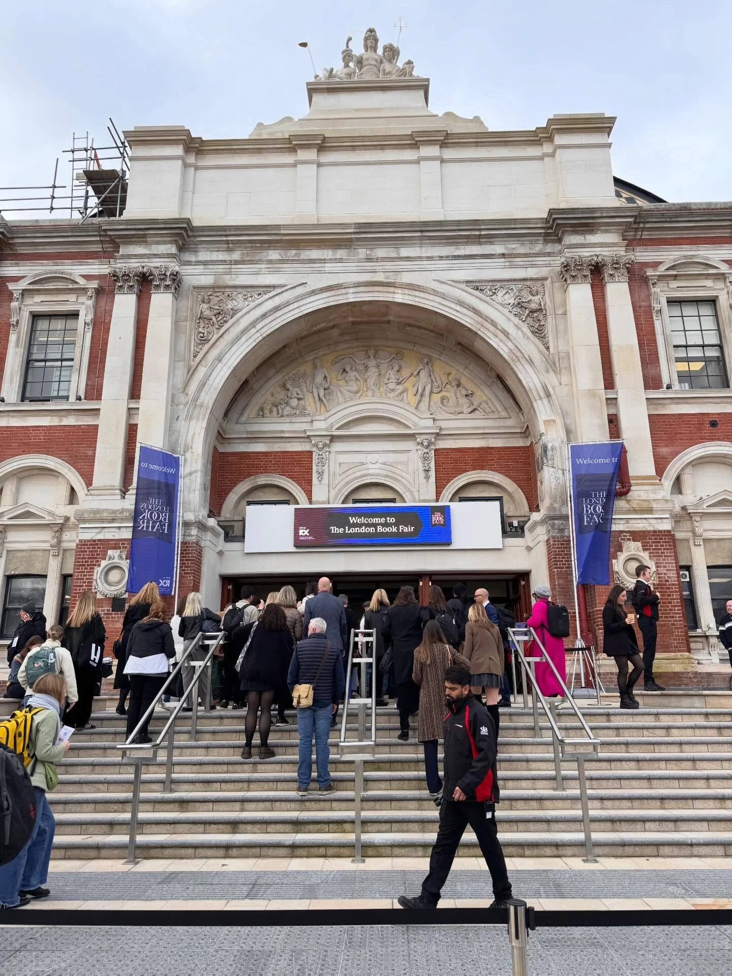 Great little jaunt down south for the London Book Fair today. So many great authors, publishers and most importantly independents!

Had a meander round to see the British Library as well as a canal boat emblazoned in the word BOOKS much to my delight