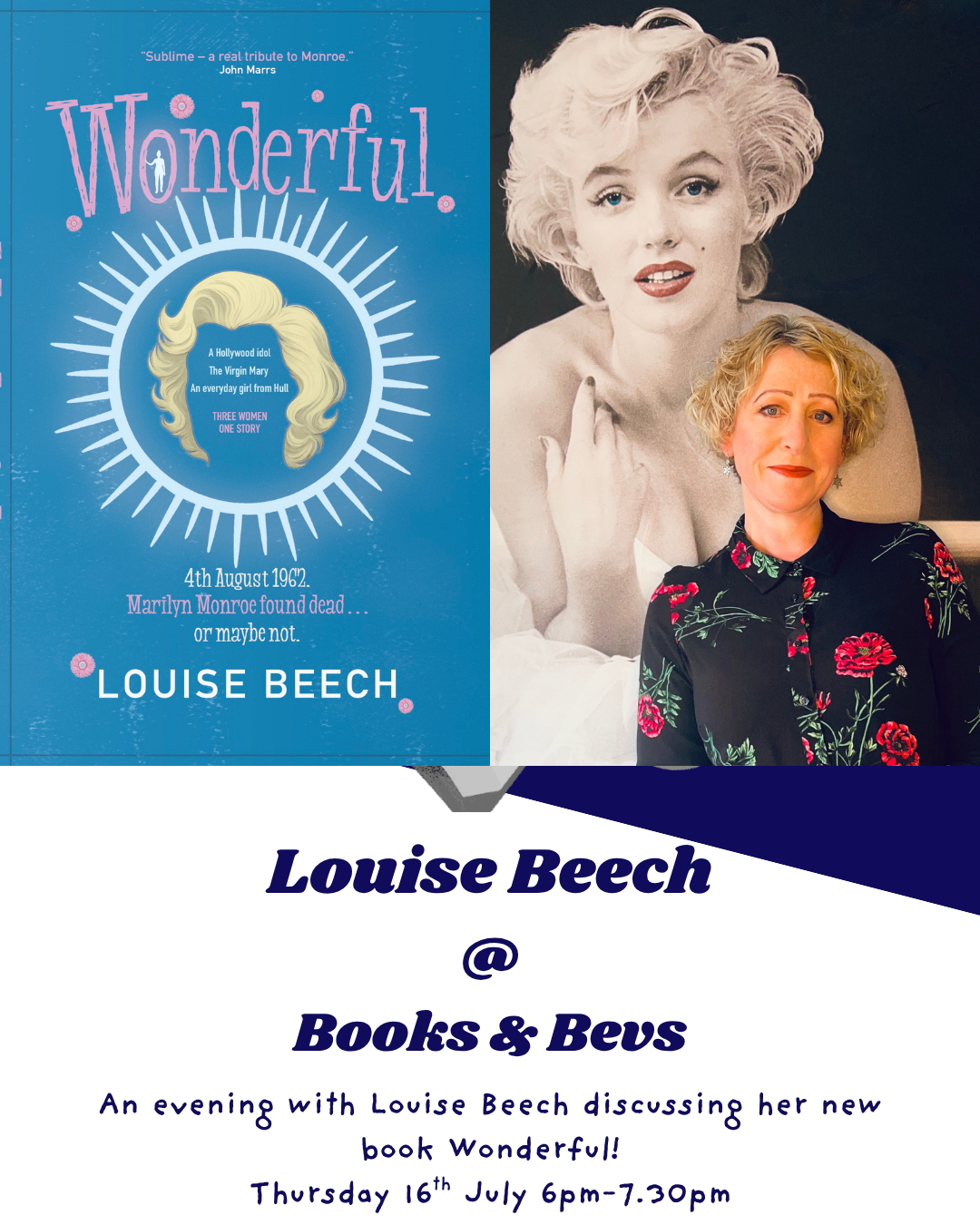 Louise Beech @ Books & Bevs