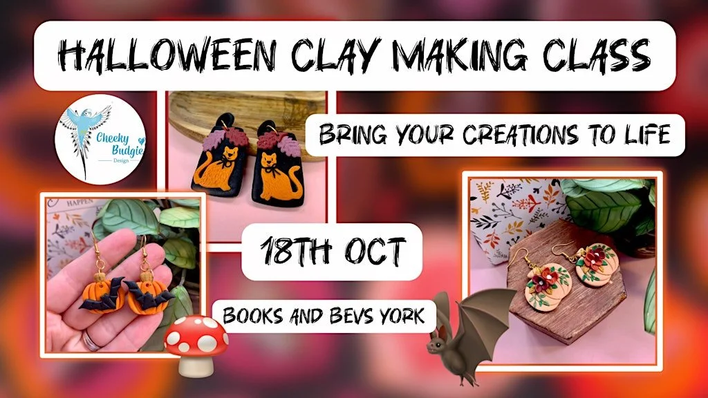 Polymer Clay Jewellery Class - Halloween Edition