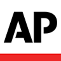 AP logo with black letters and a red underline