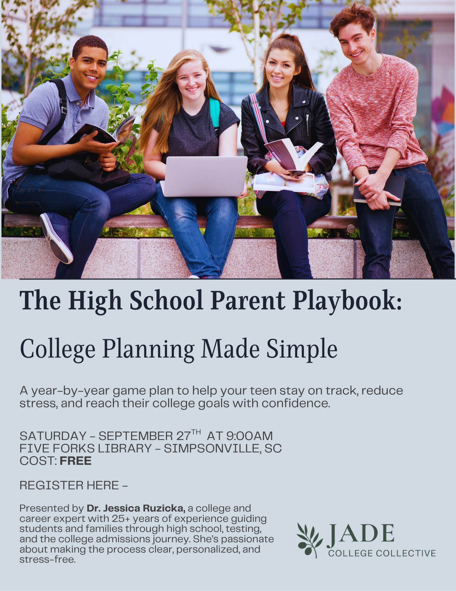 The High School Parent Playbook: College Planning Made Simple