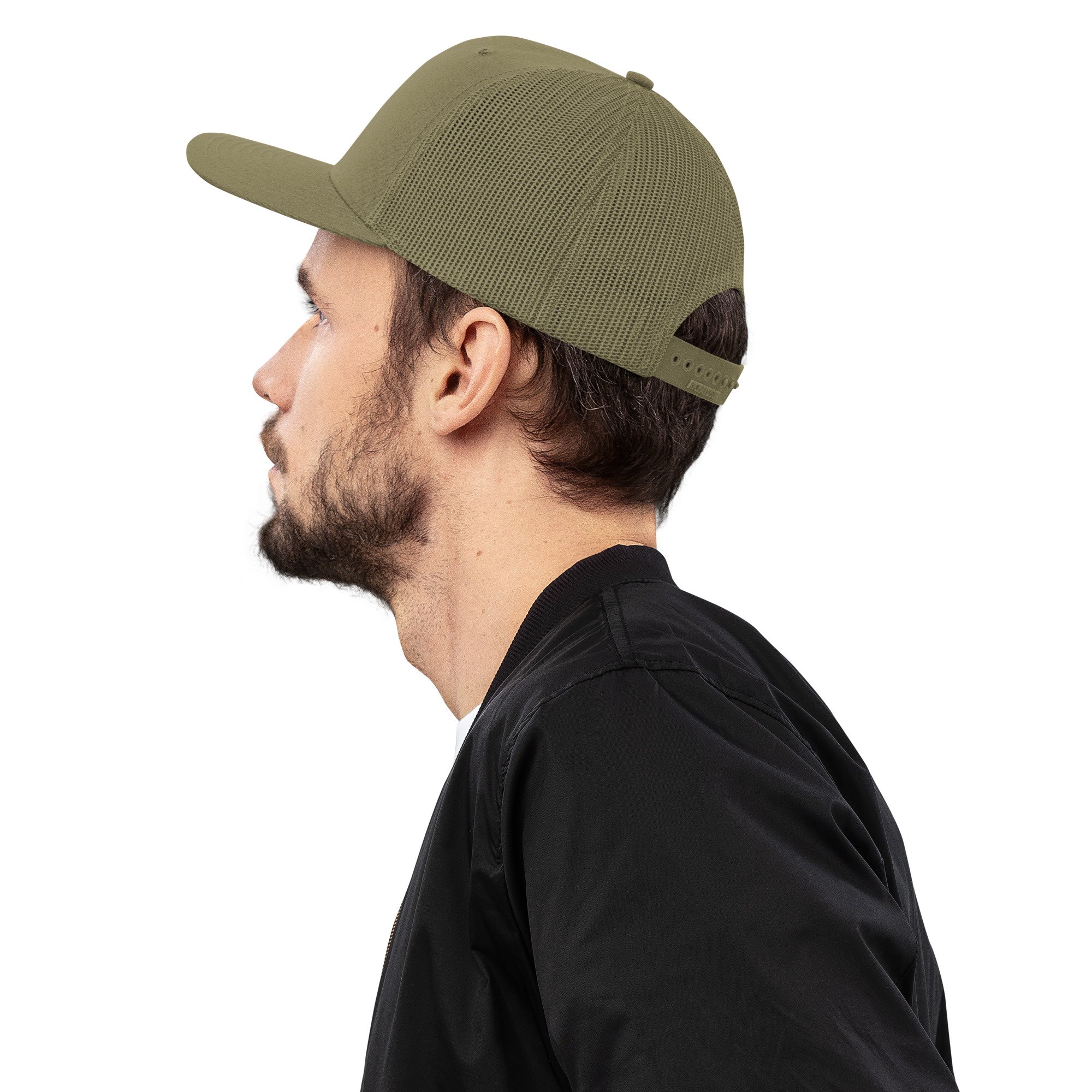 snapback-trucker-cap-loden-left-side-682b7858316e4.jpg