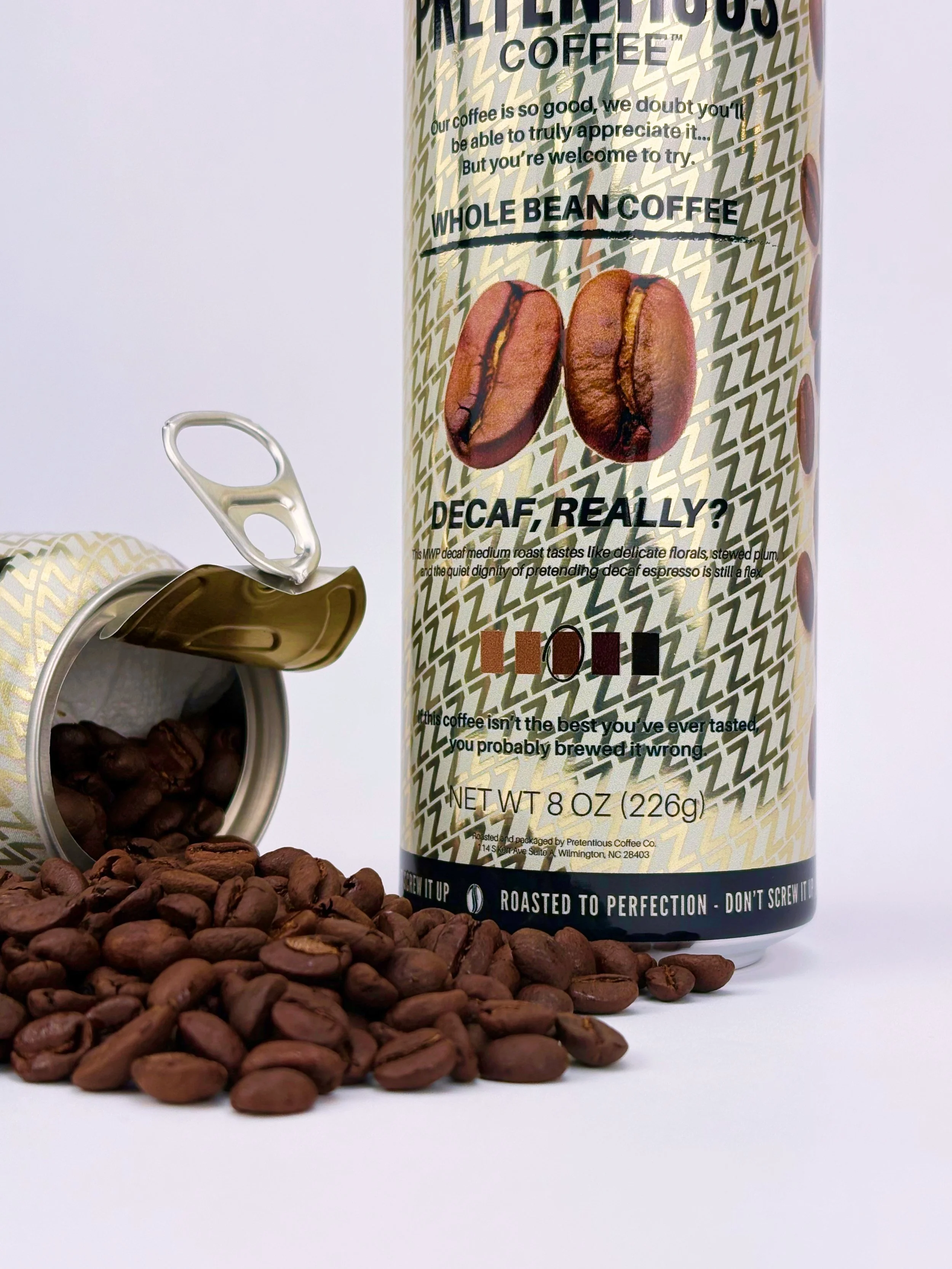 Decaf, Really? - Med Roast - Single Can - Free Shipping