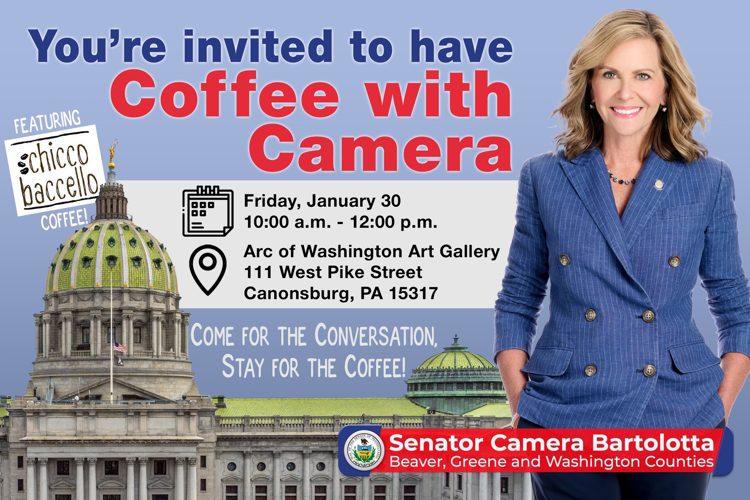 Coffee with Senator Camera Bartolotta