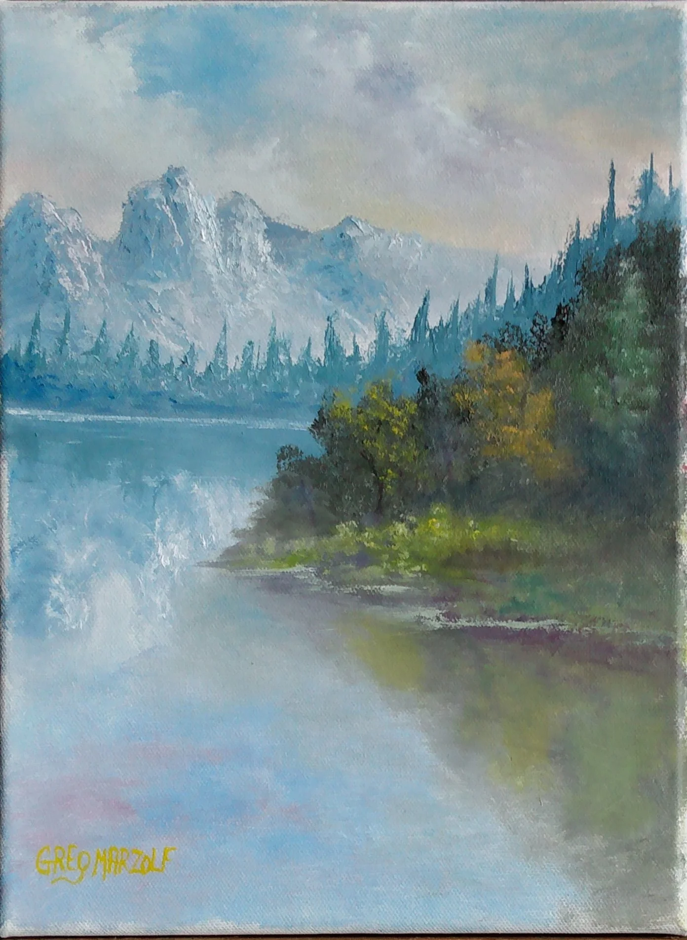 Oil Painting with Greg Marzolf 