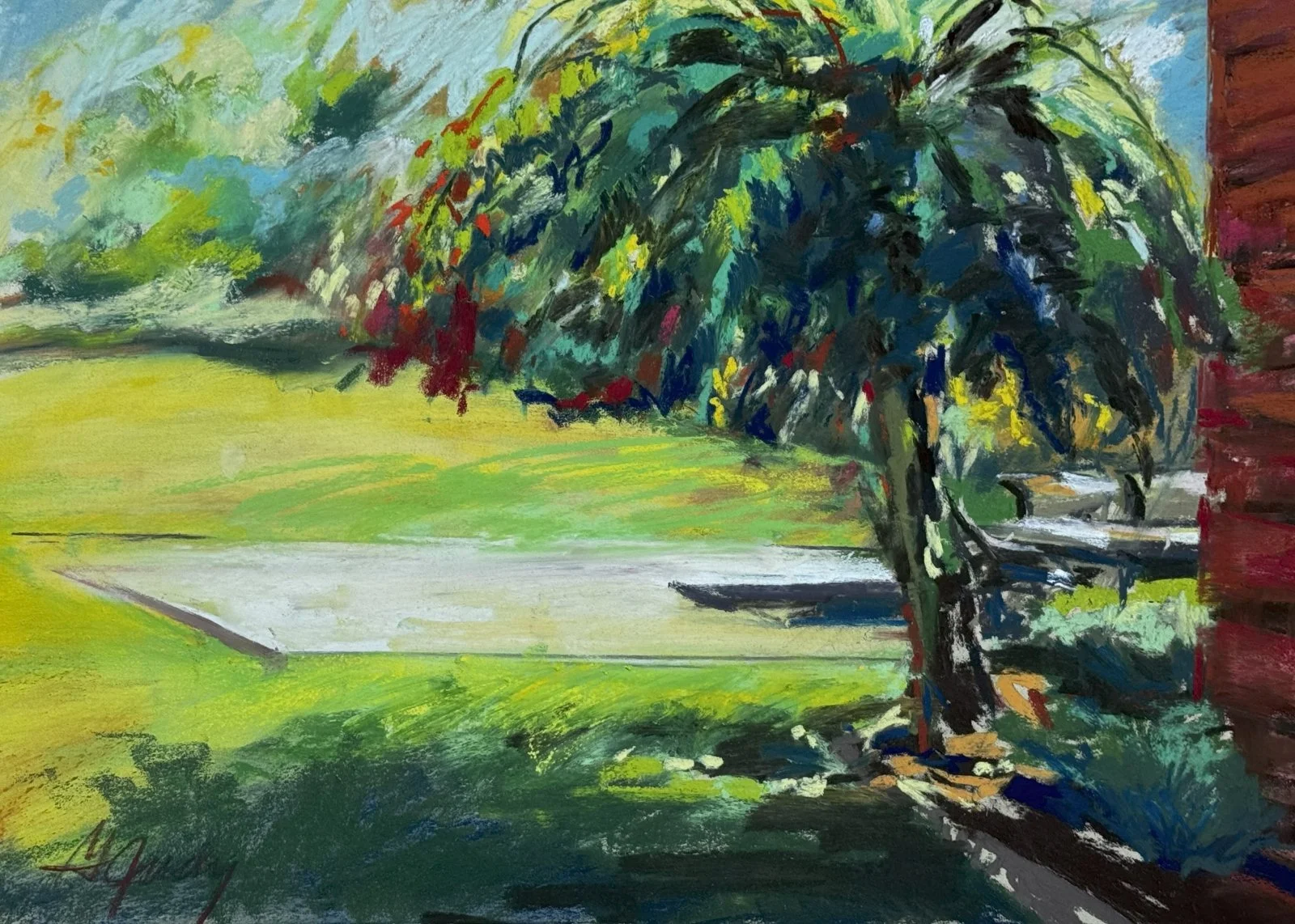 Sunshine on our Side-Deck