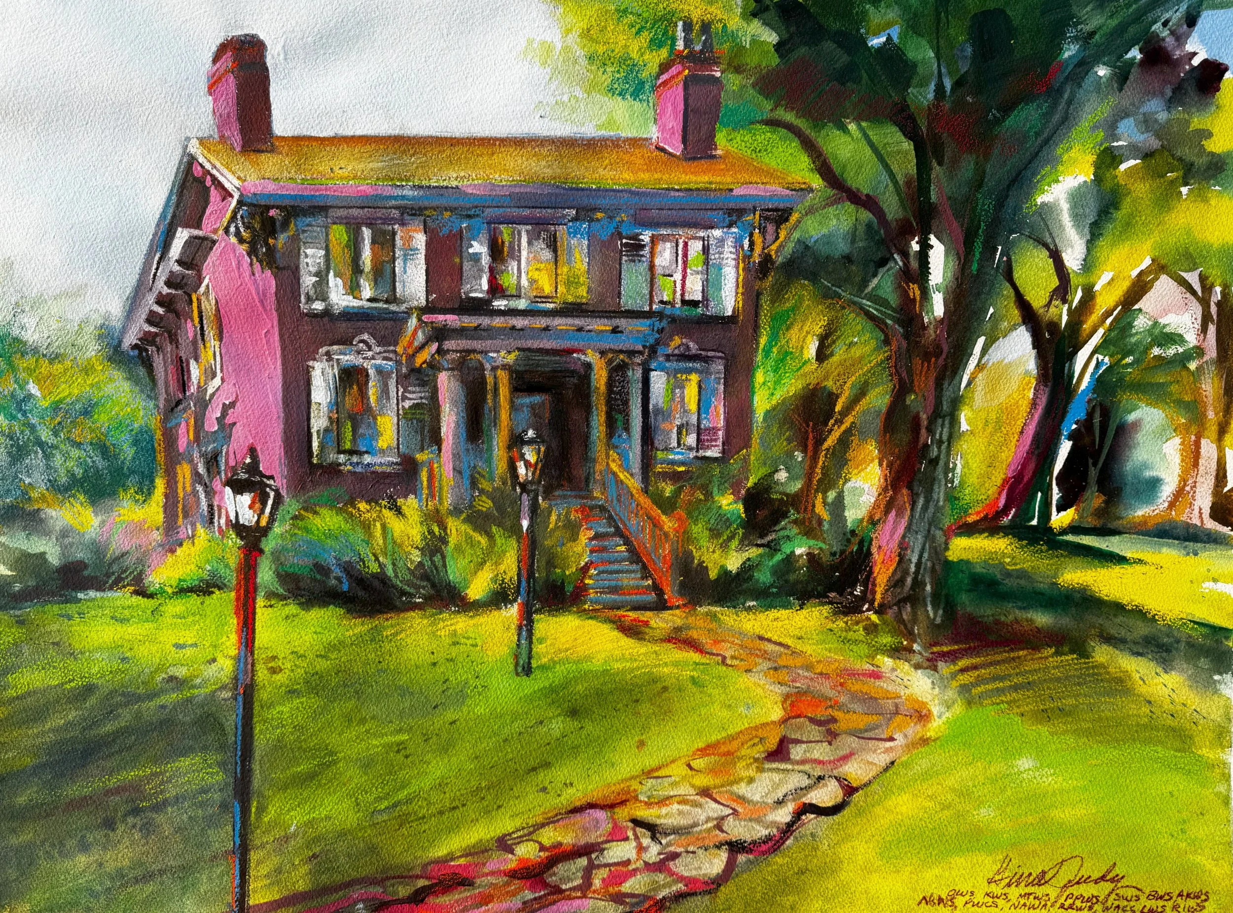 Haunting Gilfillan Farmhouse with Some Late-Afternoon Color