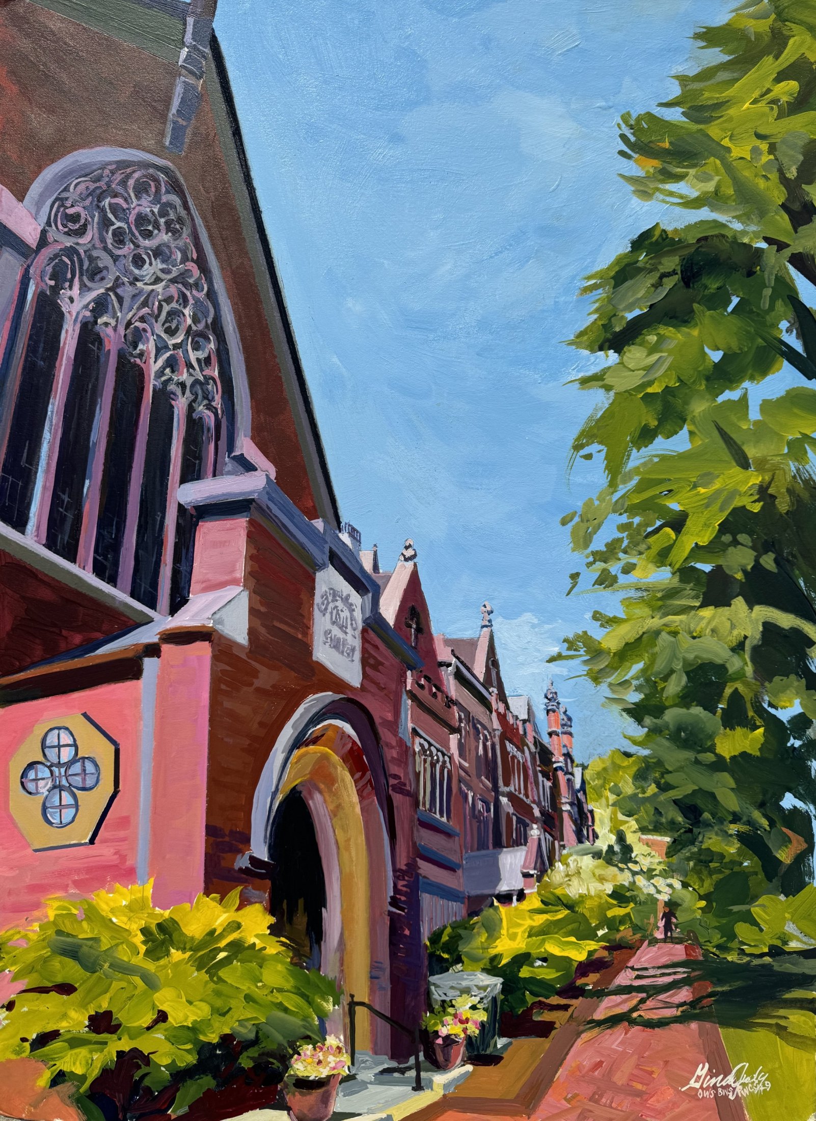 A Perspective On Commencement Hall (Bethany College, WV)
