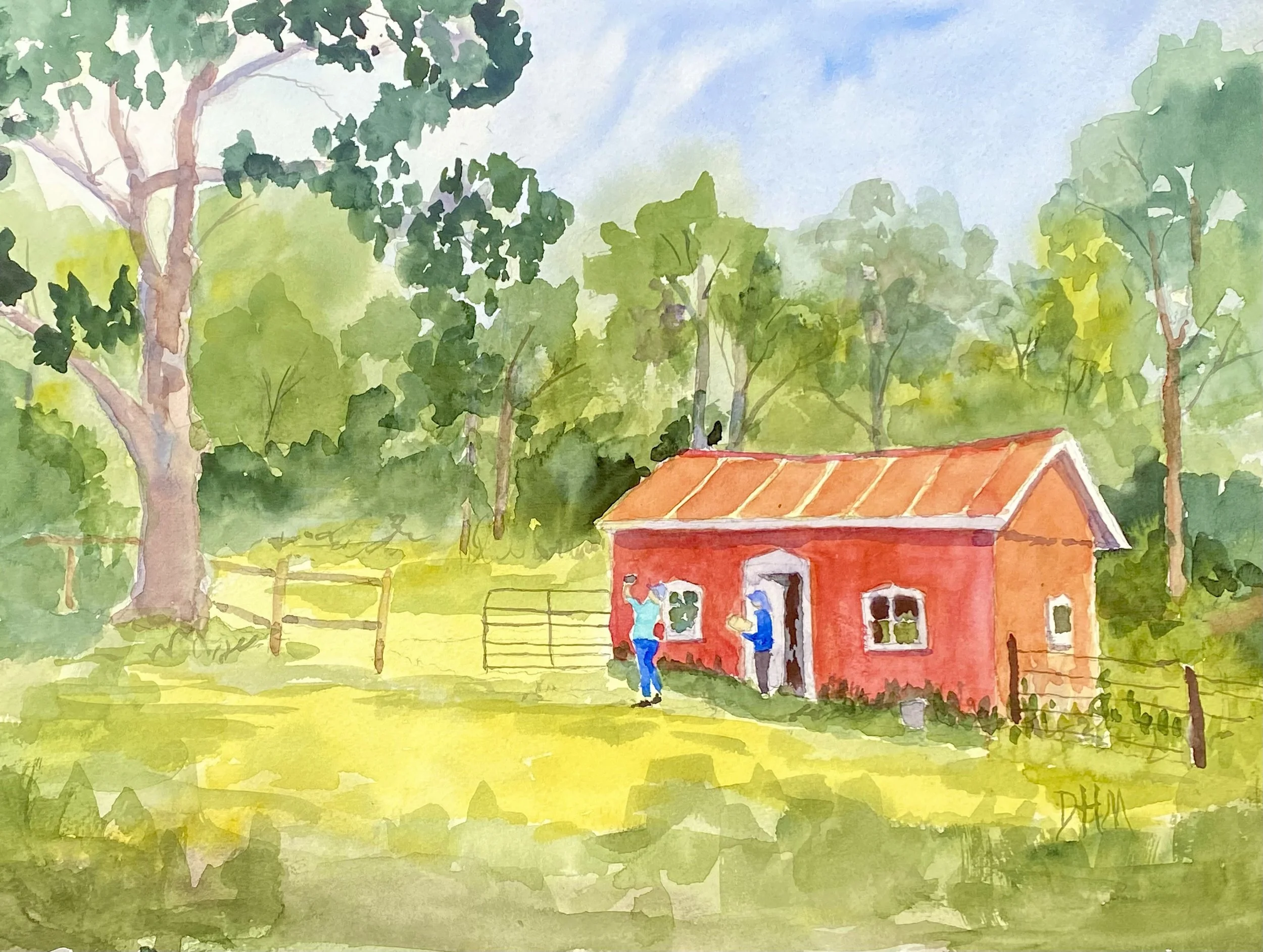Gilfillan Farm Goat Shed