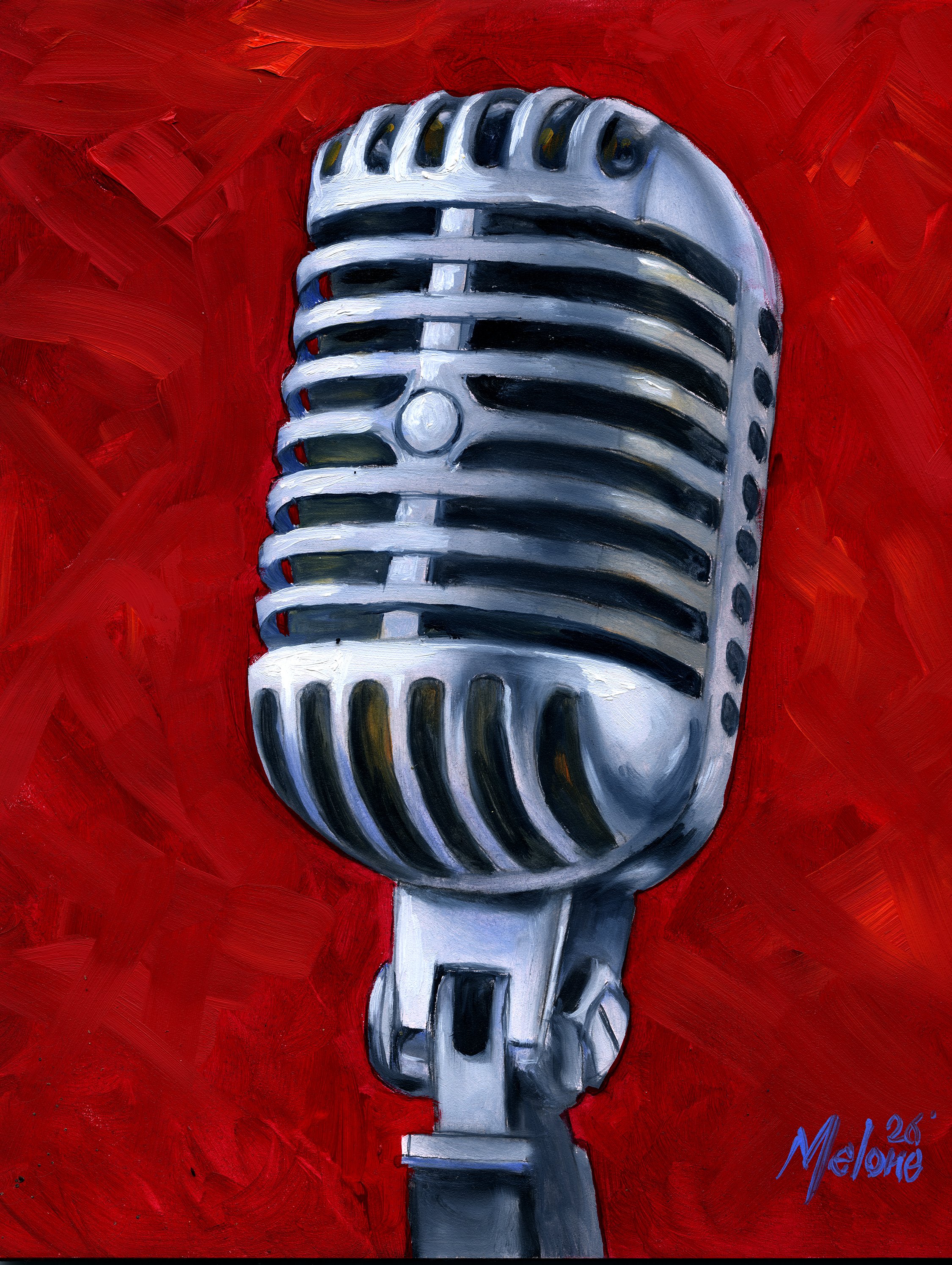Microphone from the Mural