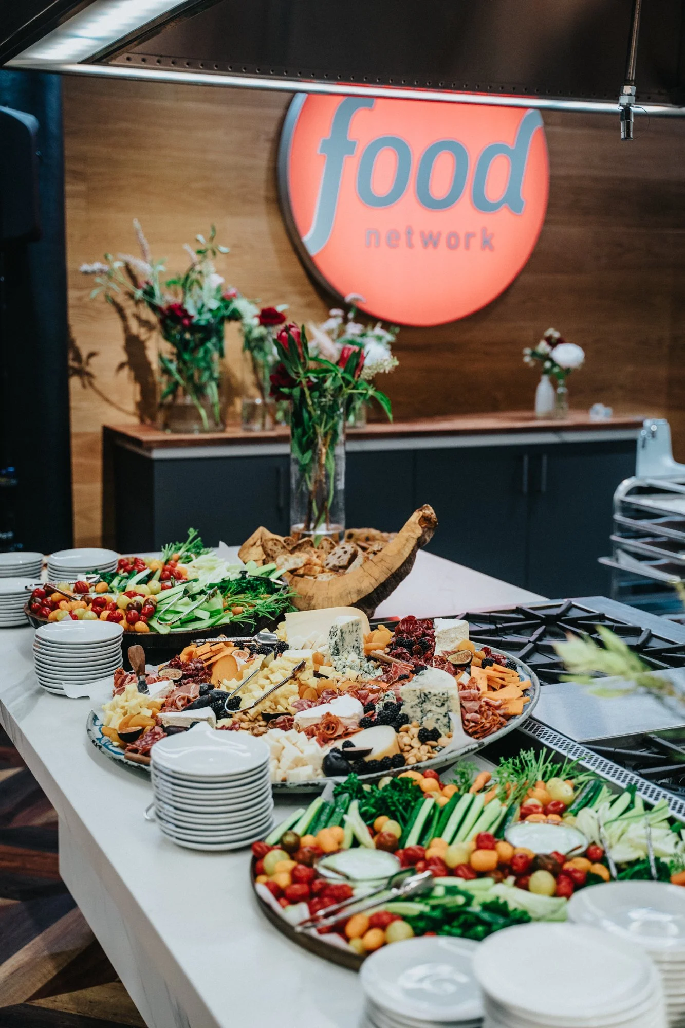  Table with food on it 