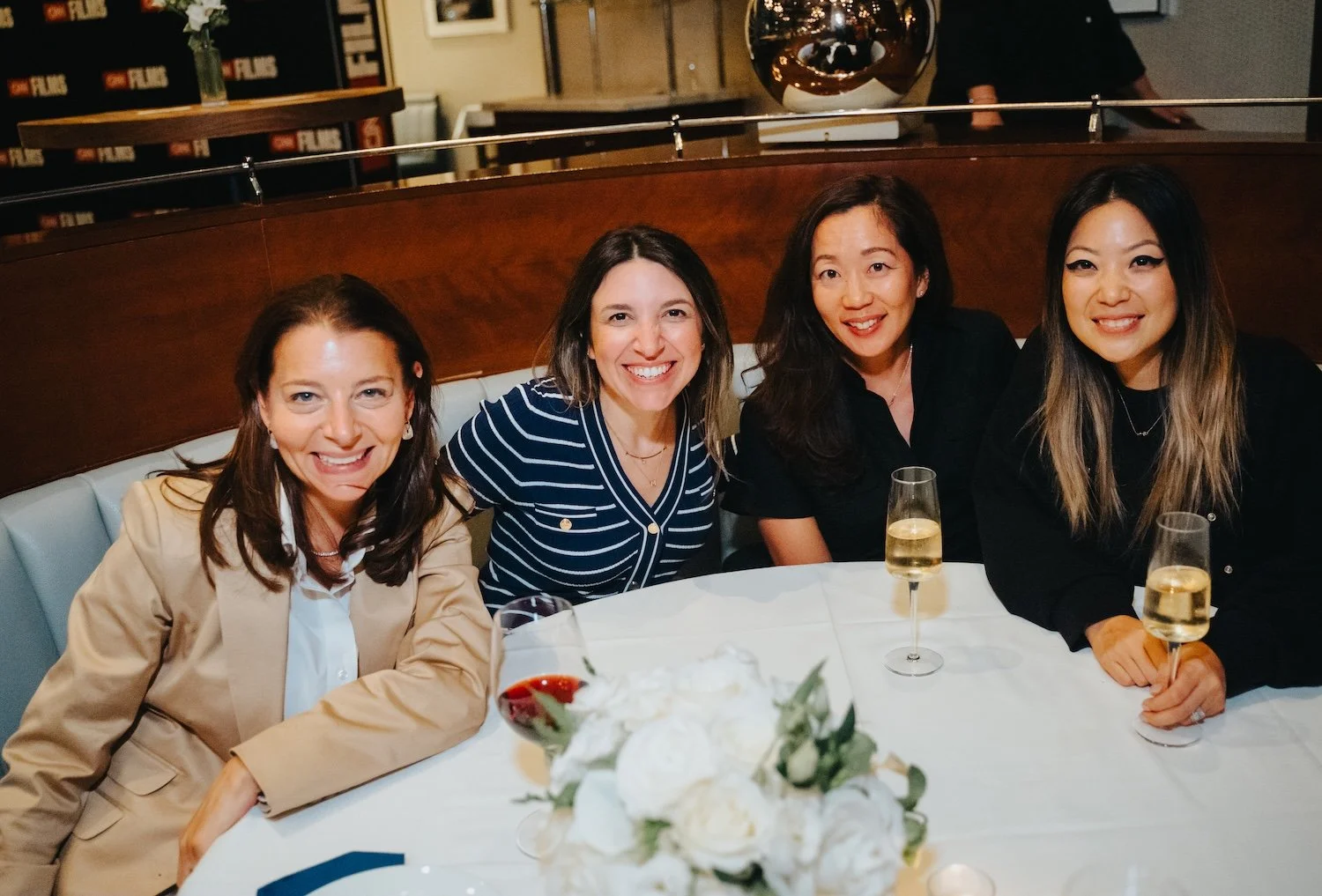  Four women at the after party 