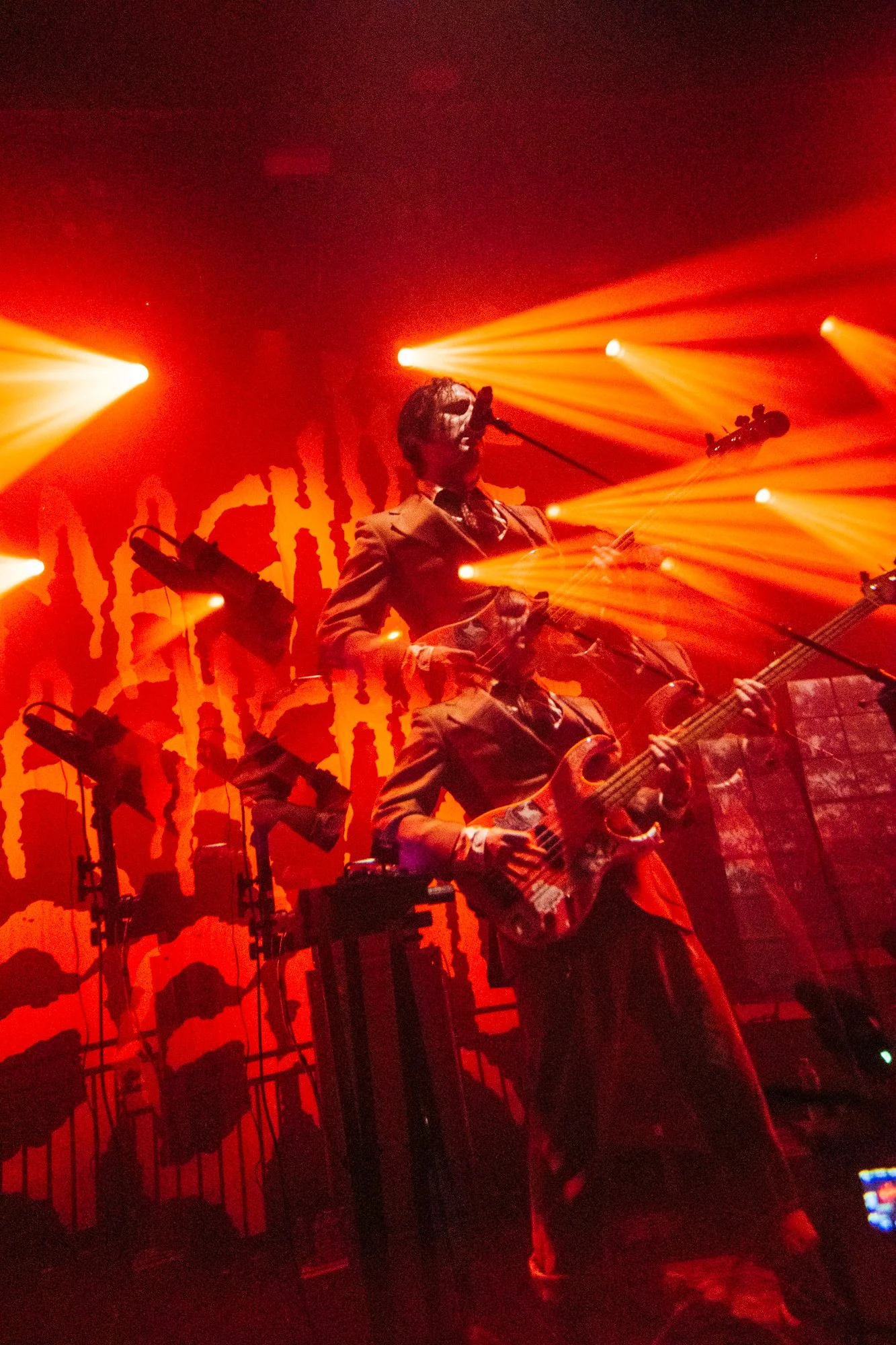 Man on stage with guitar