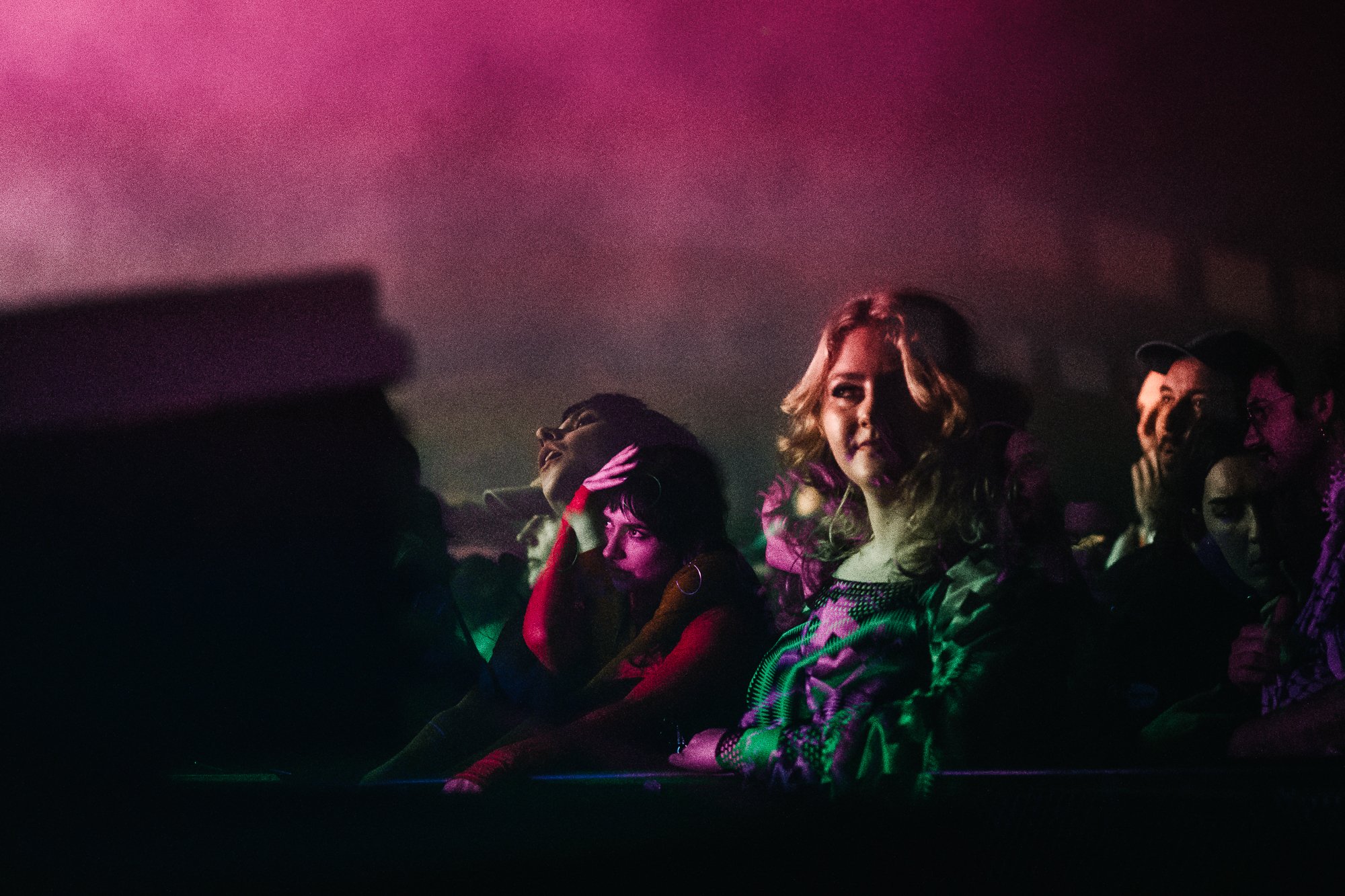  Girl watching the show 