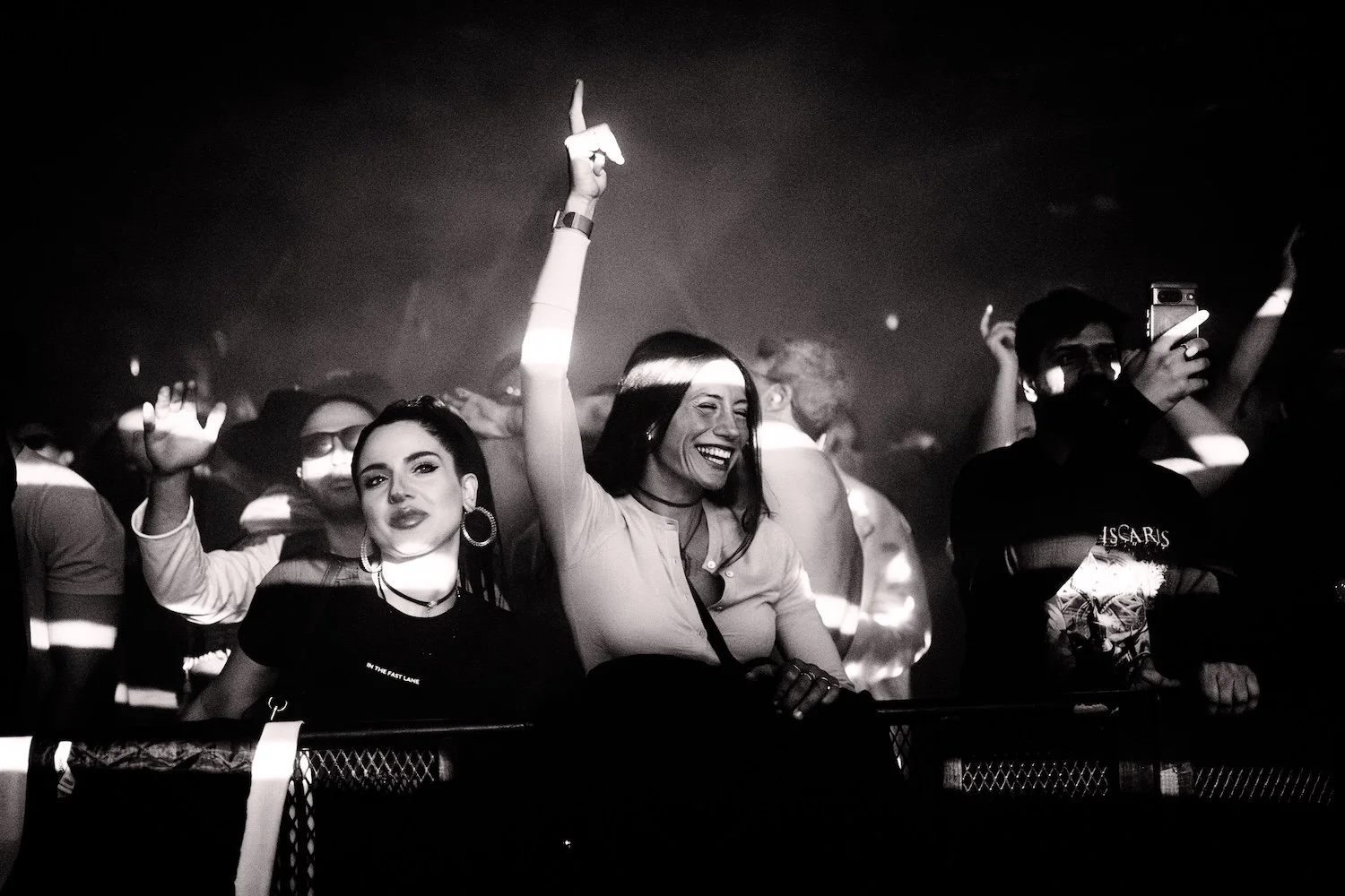 Girl smiling while she dances