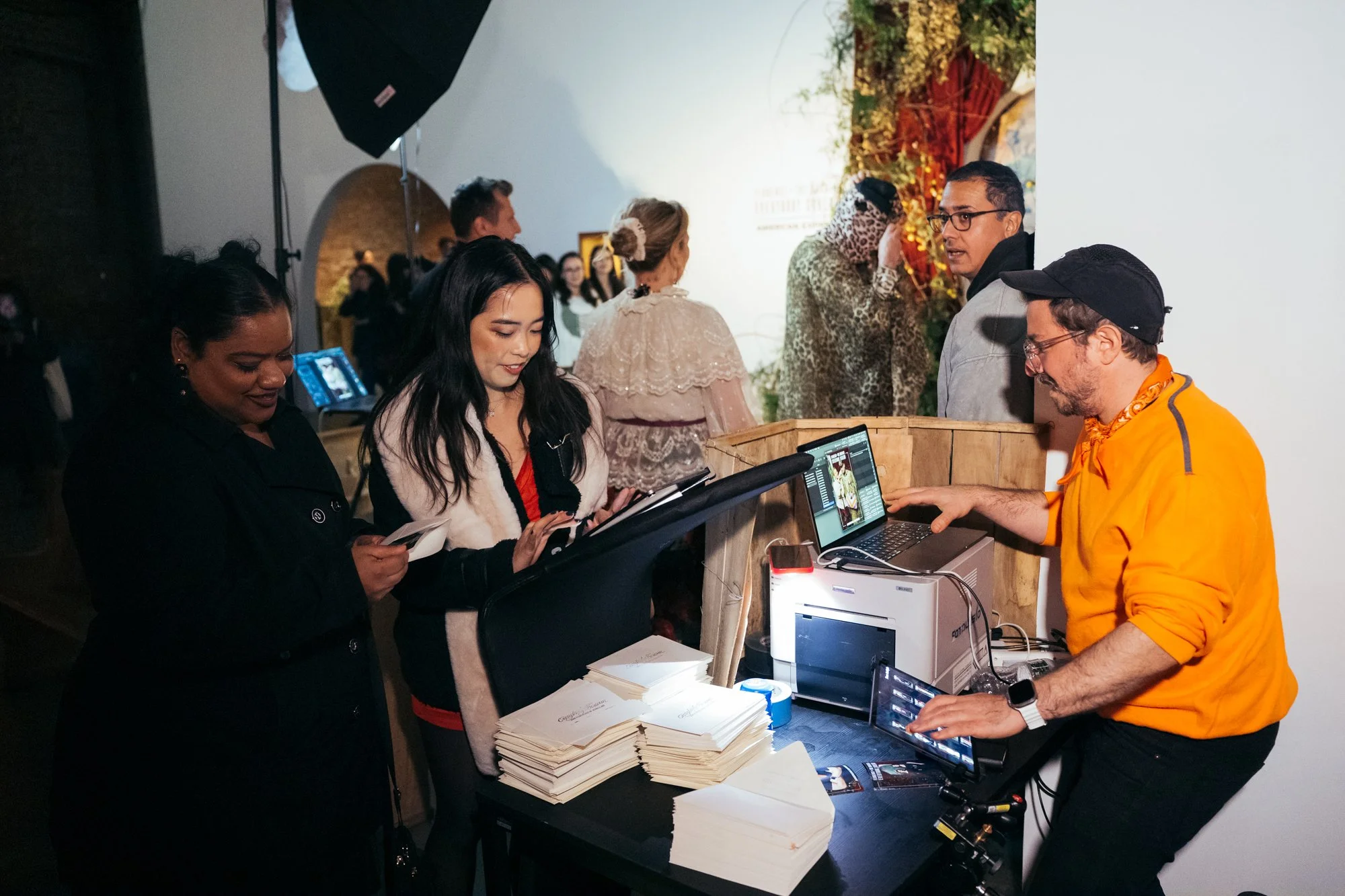 Checking in at the door