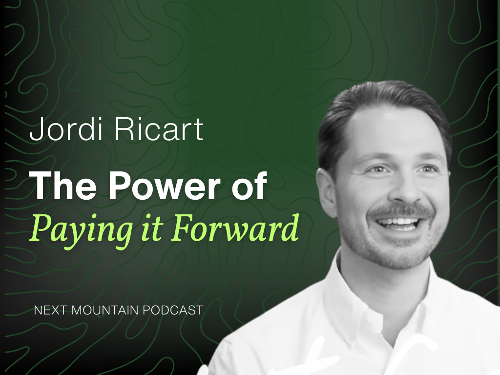 #007: The Power of Paying It Forward: Jordi Ricard on Authenticity, Generosity and Happiness