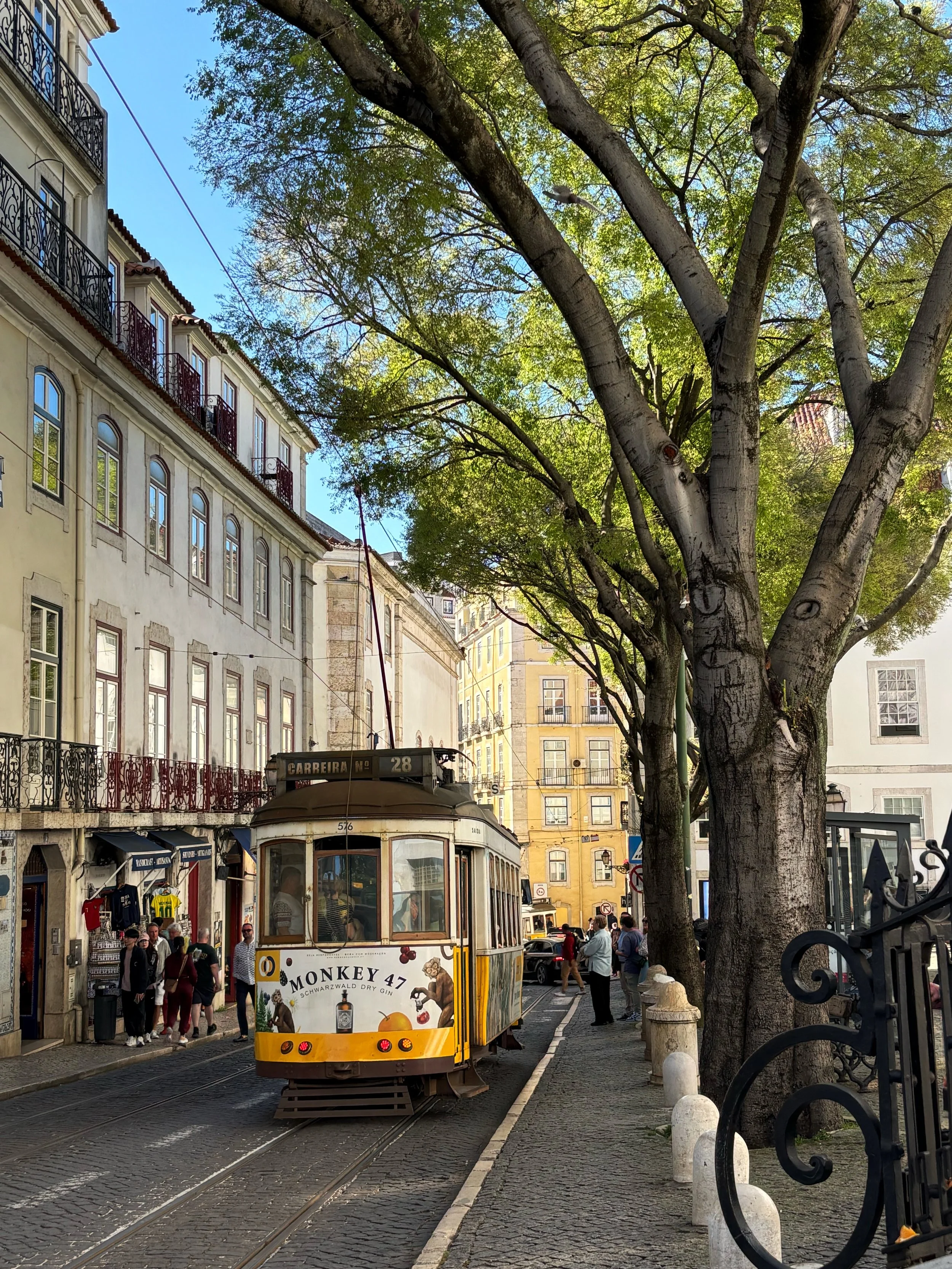 Lisbon tram Alfama