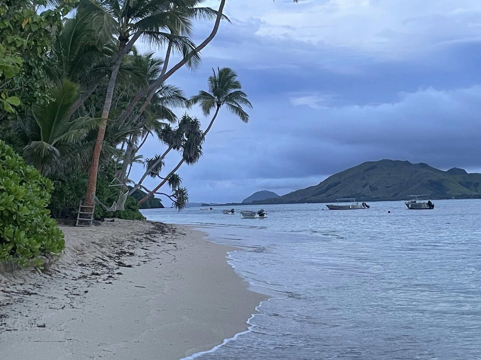 Fiji Coconut Beach Resort sunset