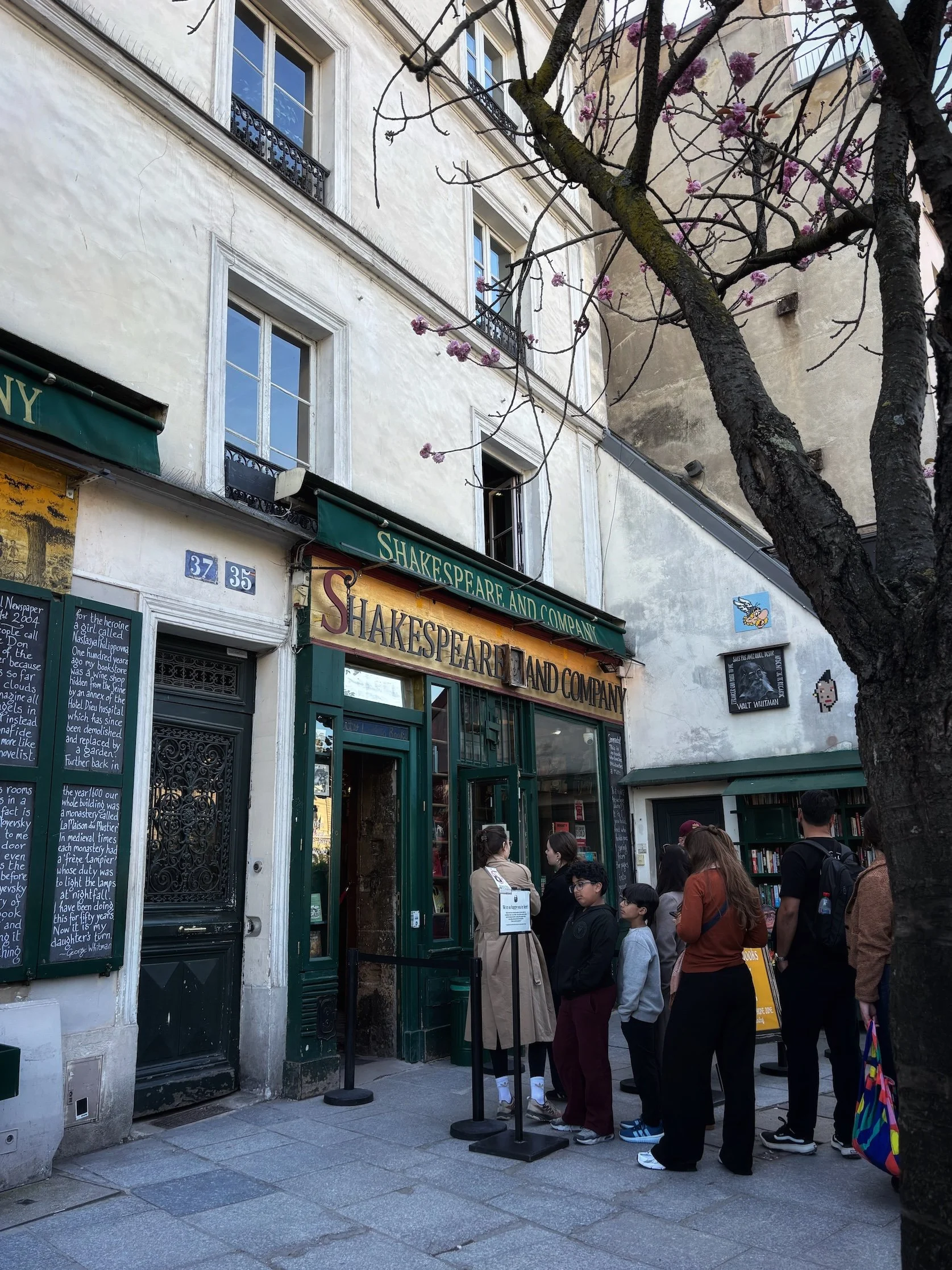 Shakespeare and Company in Paris