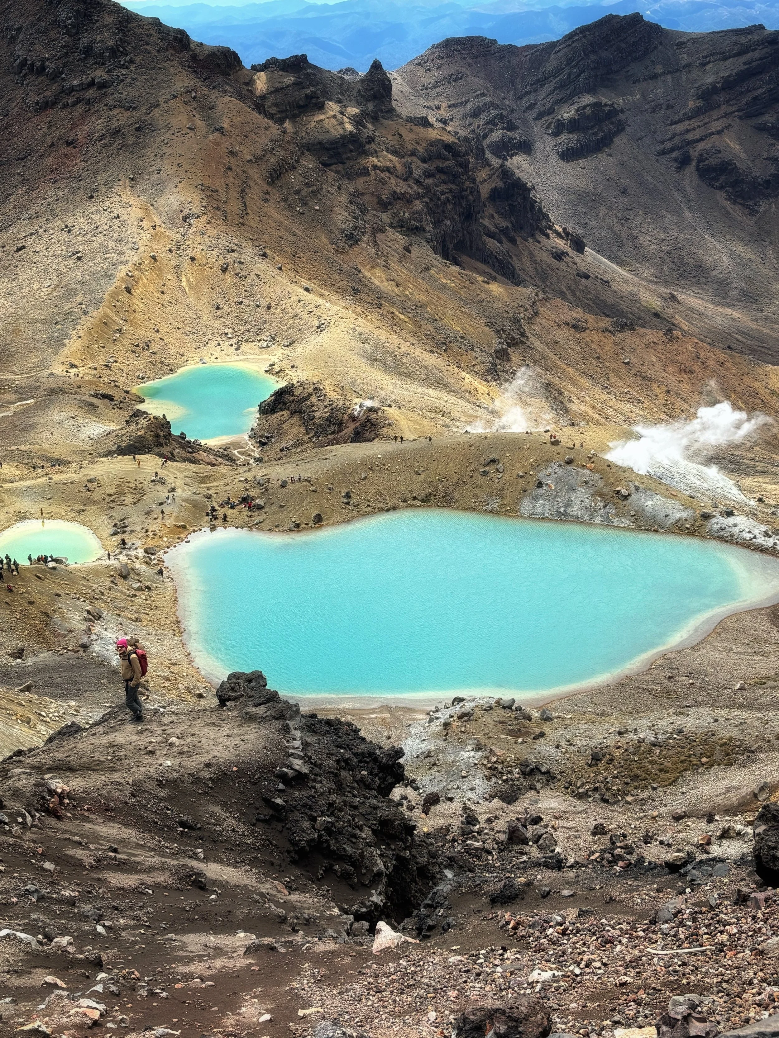 Tongariro Alpine Crossing Emerald Lakes