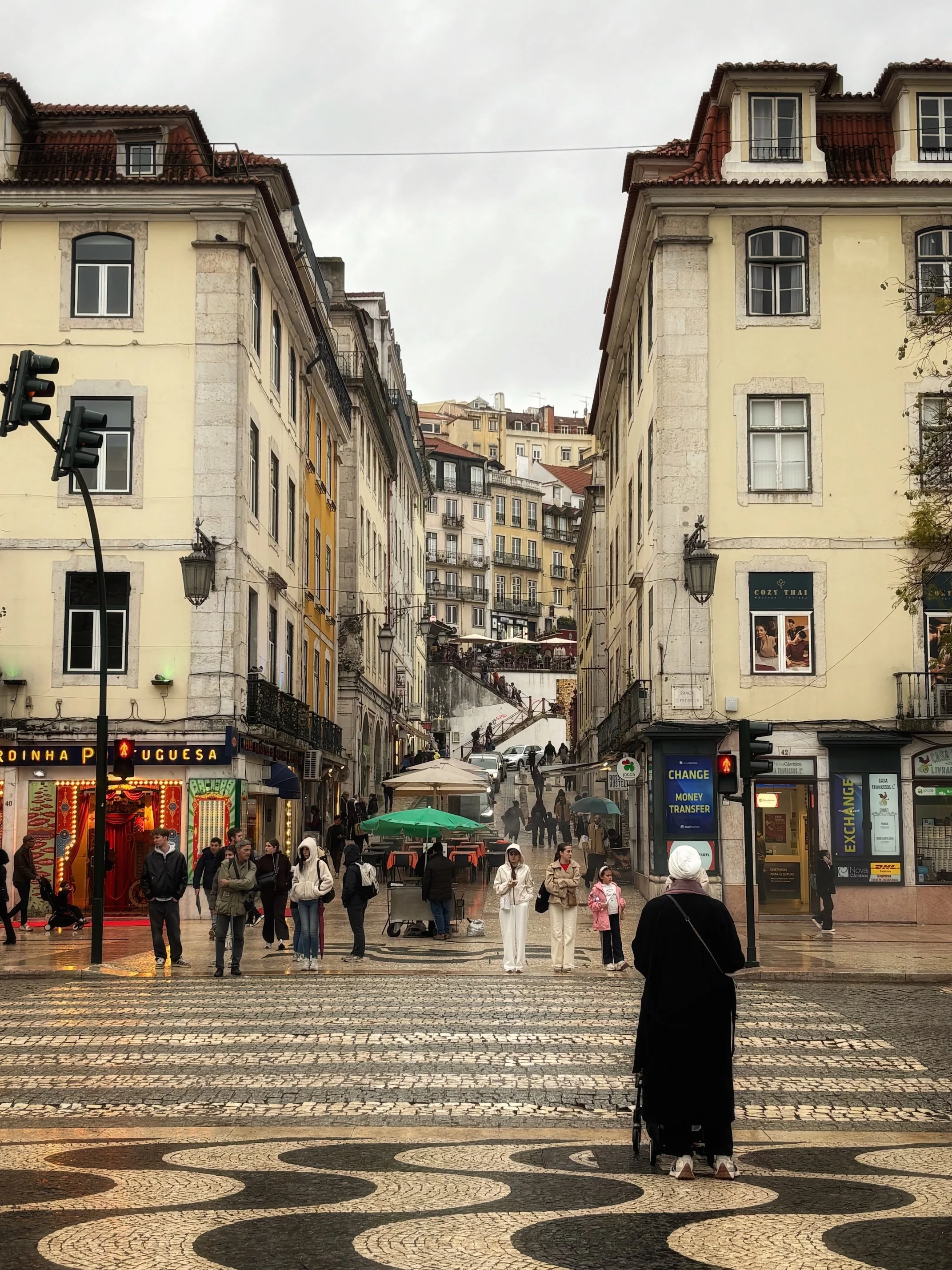 Rossio square Lisbon Portugal
