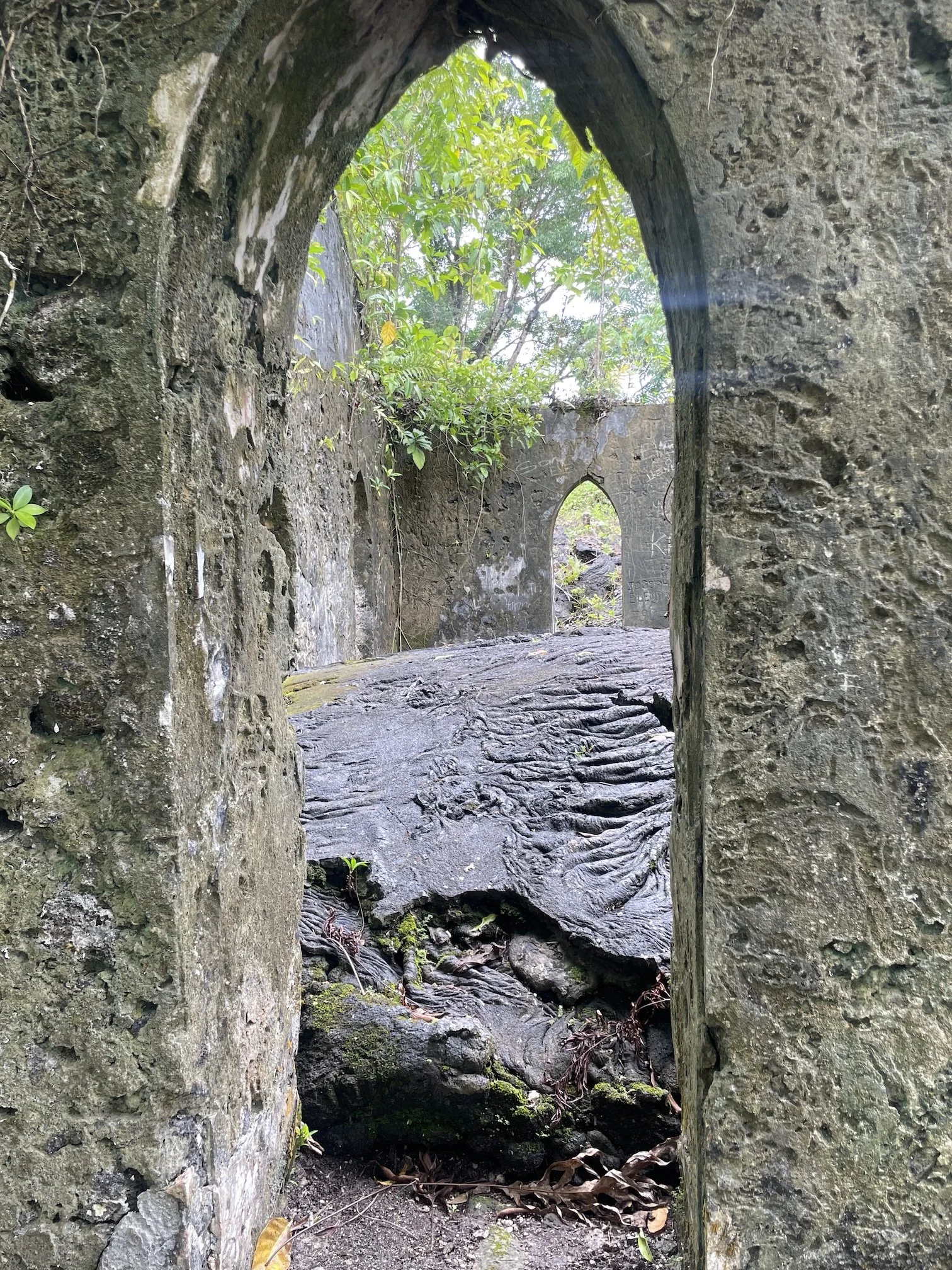 Salealua Lava Fields in Samoa